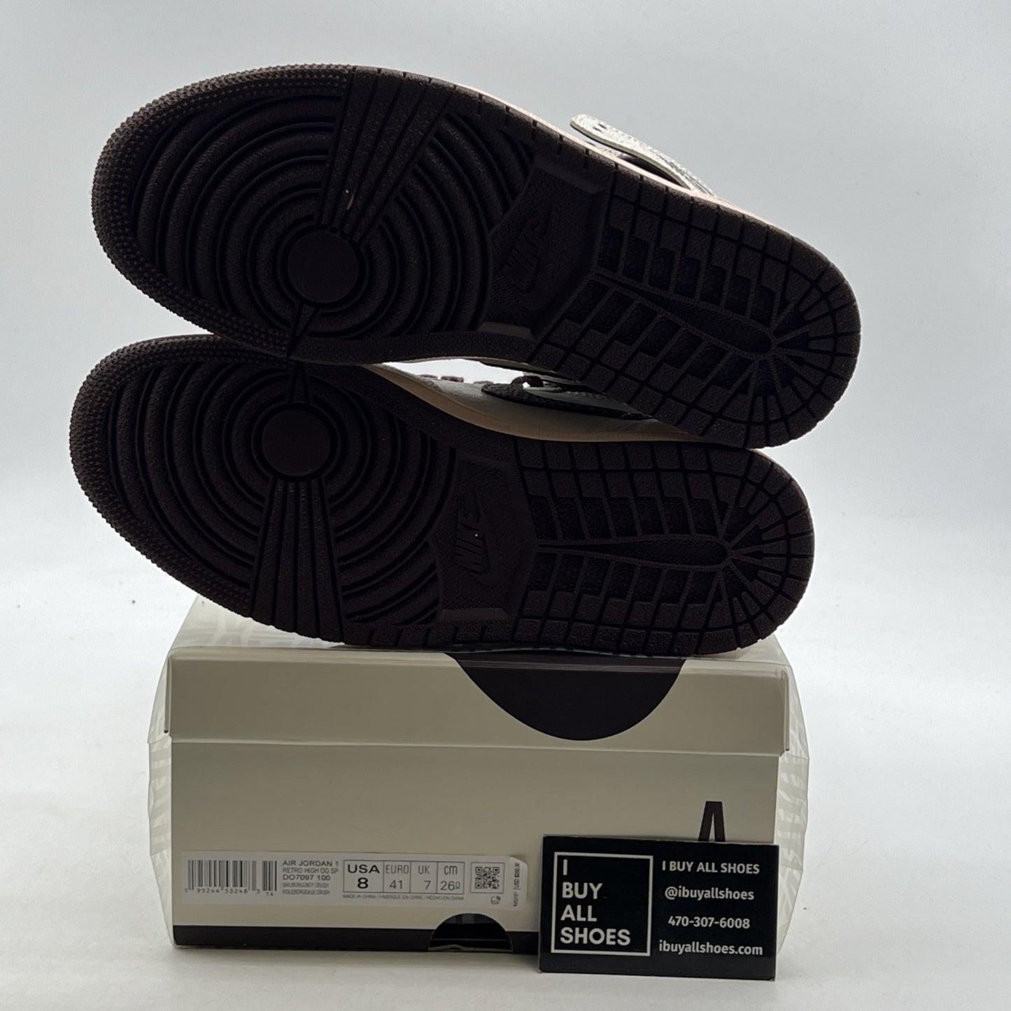 Size 8 - Air Jordan 1 OG x A Ma Maniere High Airness (DO7097-100)