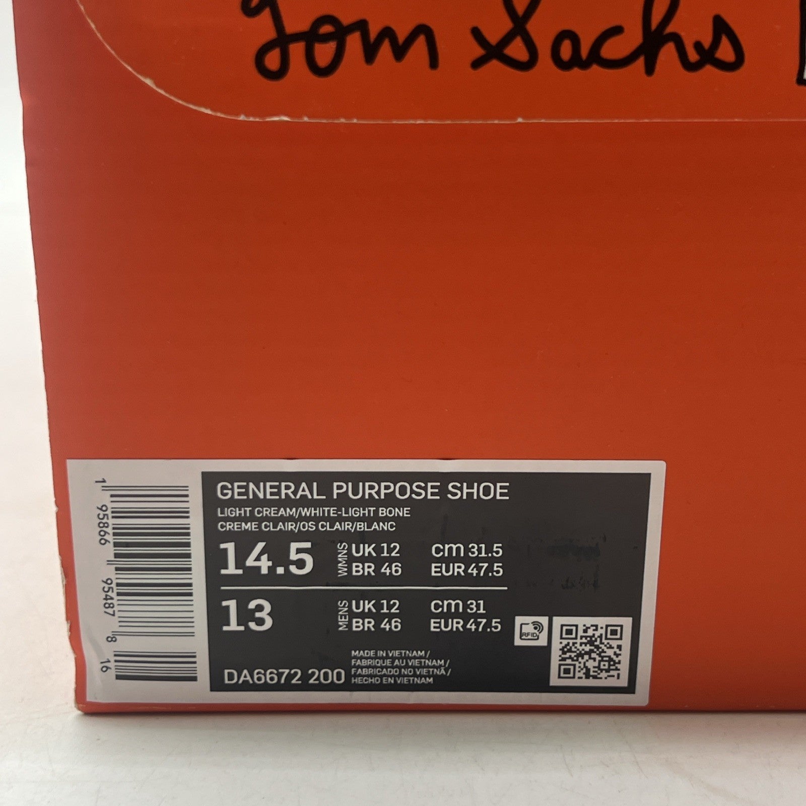 Size 14.5 - NikeCraft General Purpose Shoe x Tom Sachs Low Studio W (DA6672-200)