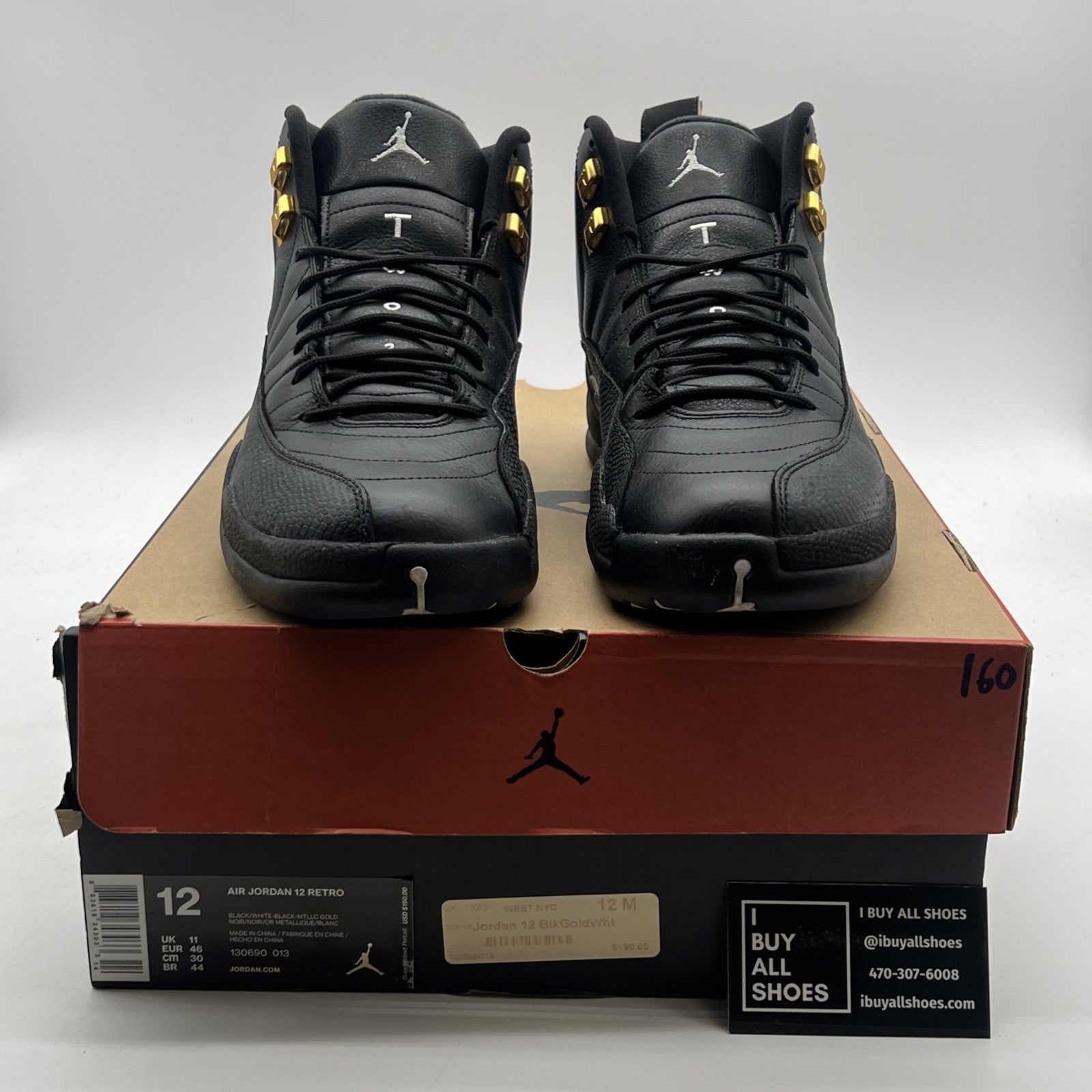 Size 12 - Air Jordan 12 Retro The Master (130690-013)