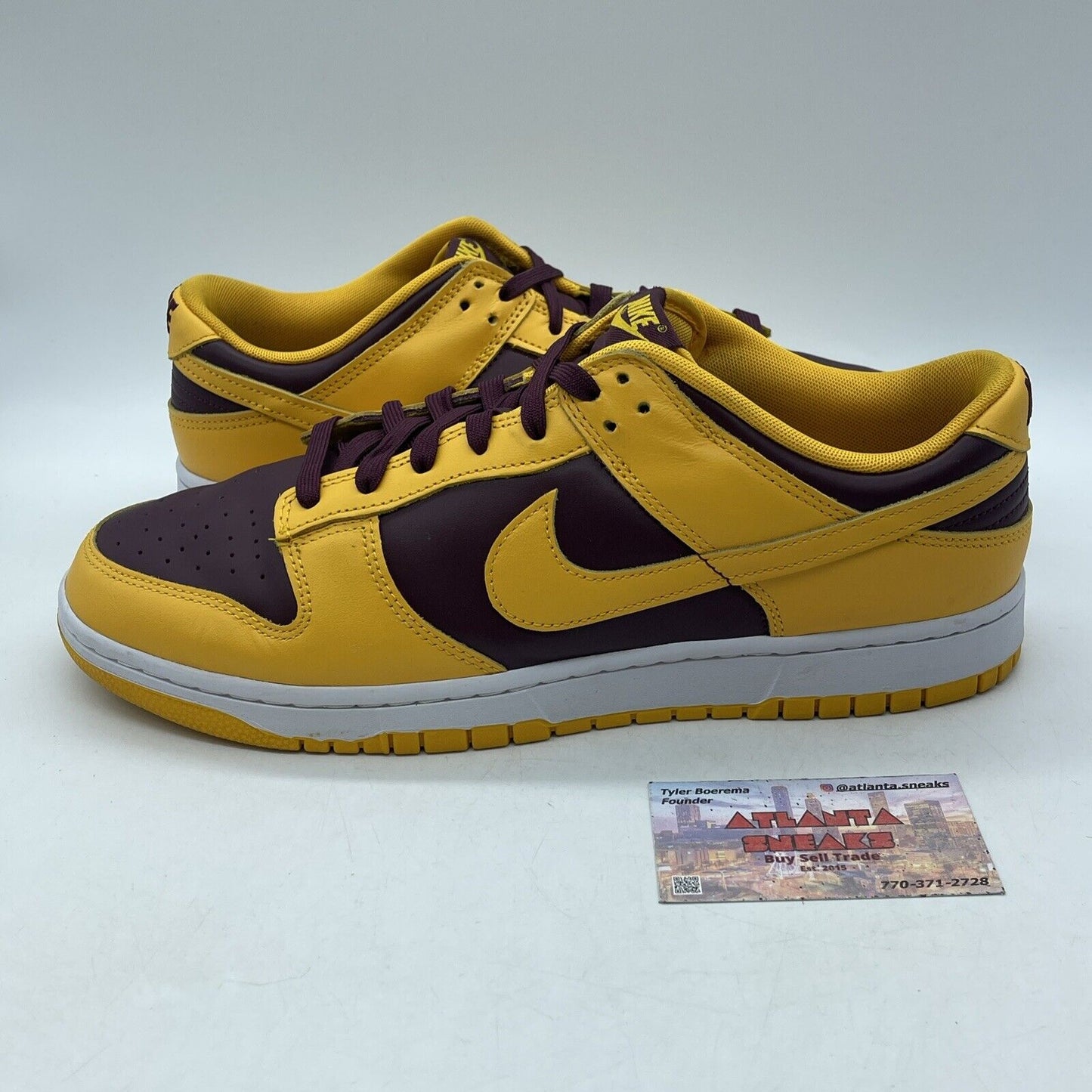 Size 12 - Nike Dunk Low Retro Arizona State Sun Devils Leather (DD1391-702)