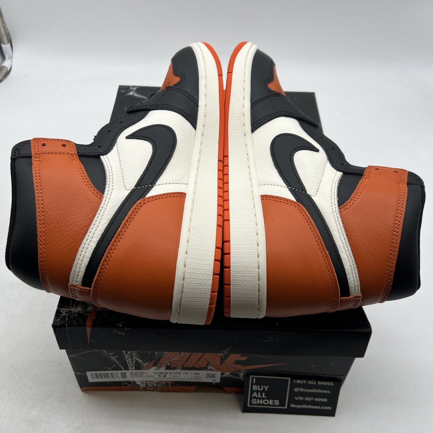 Size 12 - Air Jordan 1 Retro OG 2025 High Shattered Backboard (DZ5485-008)