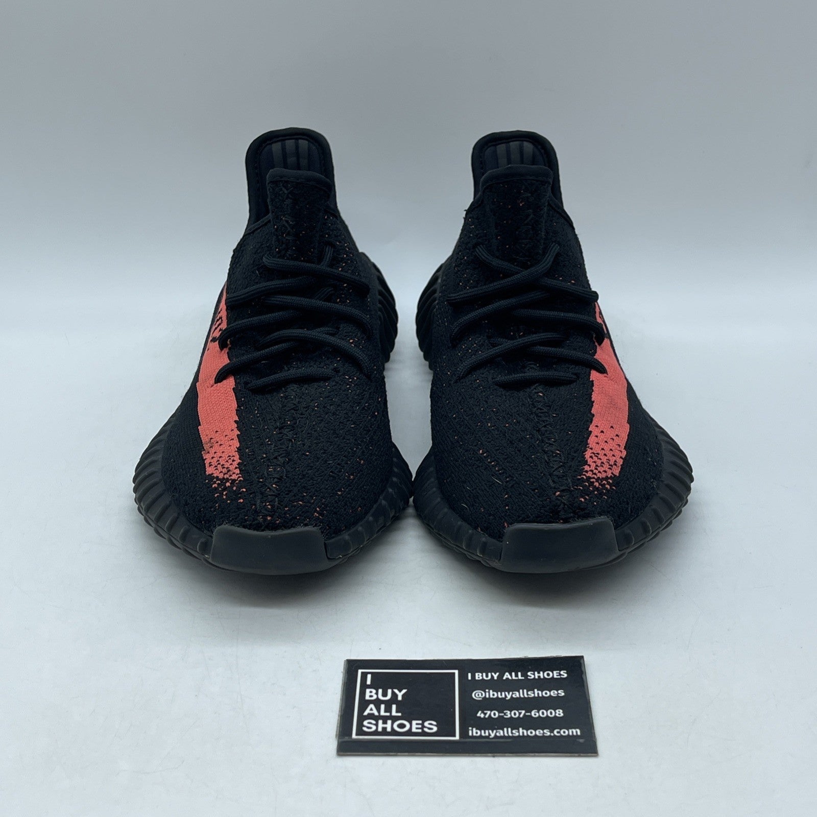 Size 9 - adidas Yeezy Boost 350 V2 Low Red Stripe (BY9612)