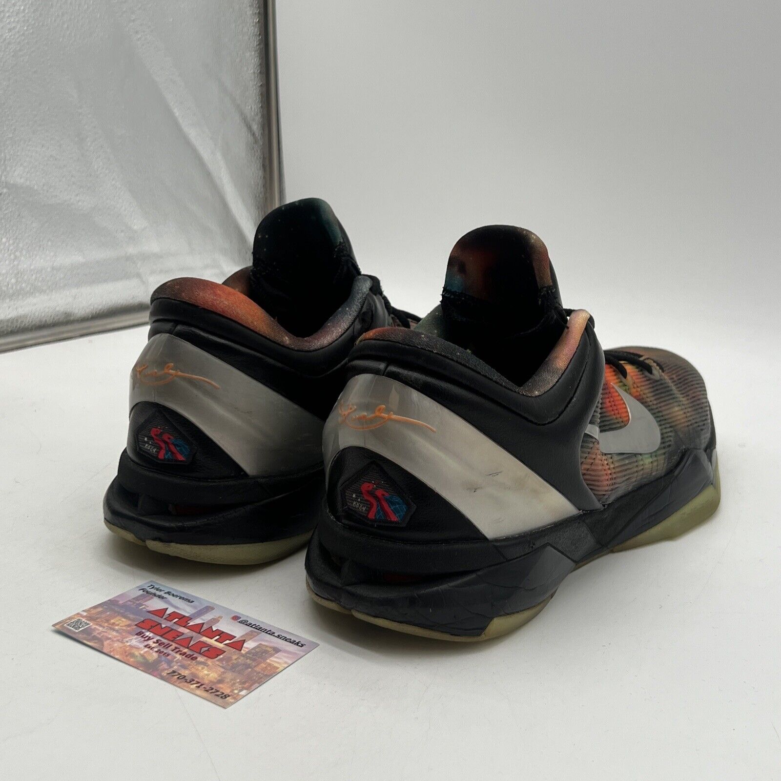 Size 11 - Nike Zoom Kobe 7 All Star - Galaxy Orange Grey Black (520810-001)