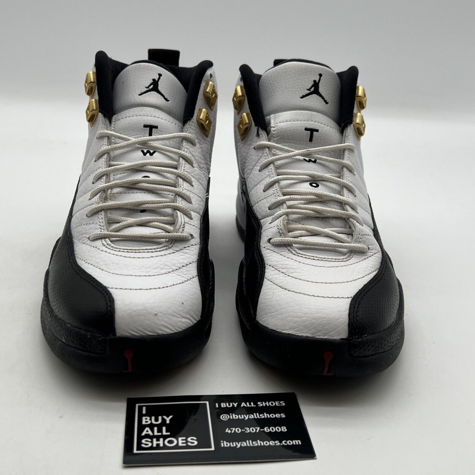 Size 8 - Air Jordan 12 Retro taxi release 2013 (130690-125)