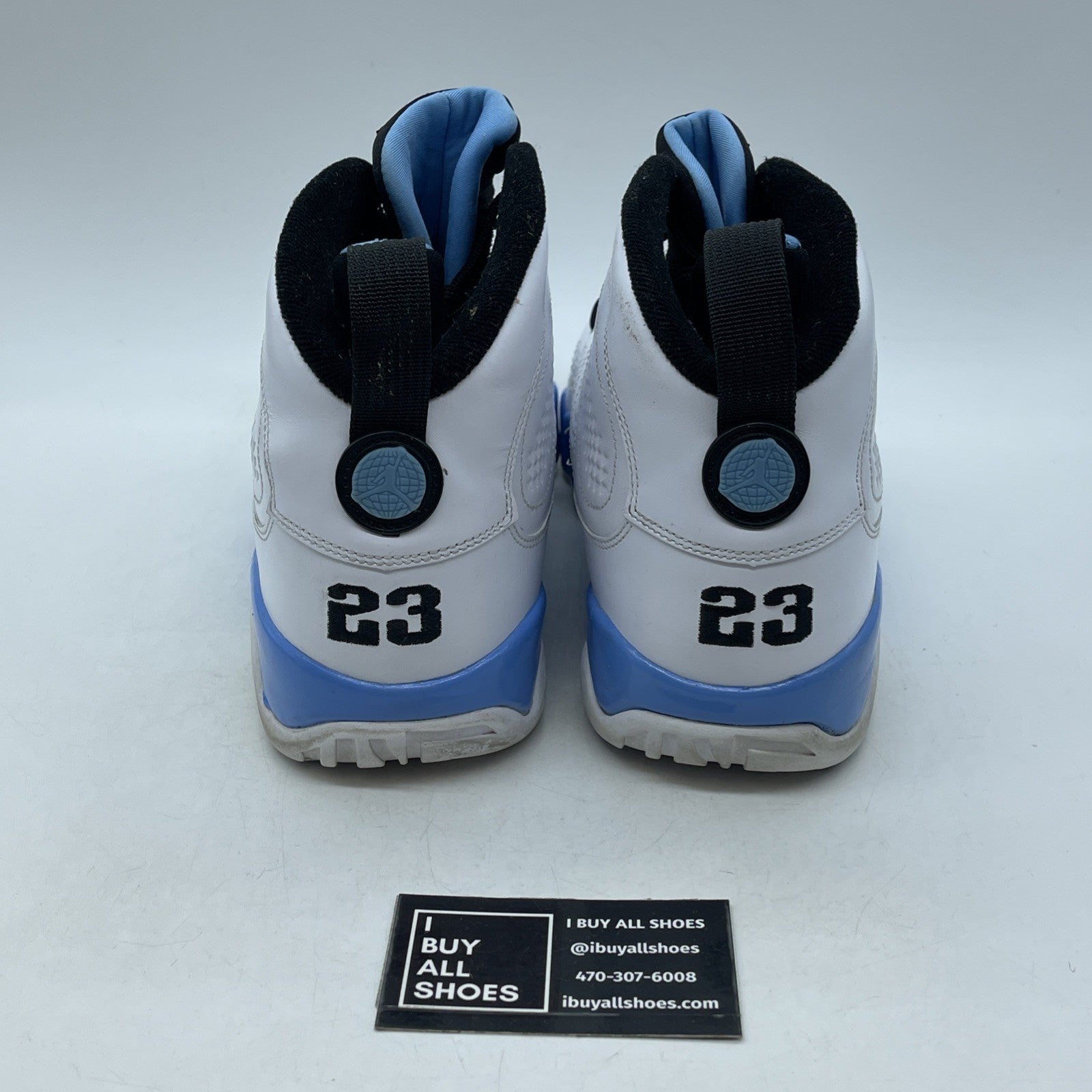 Size 12 - Air Jordan 9 Retro 2010 Powder Blue (302370-103)