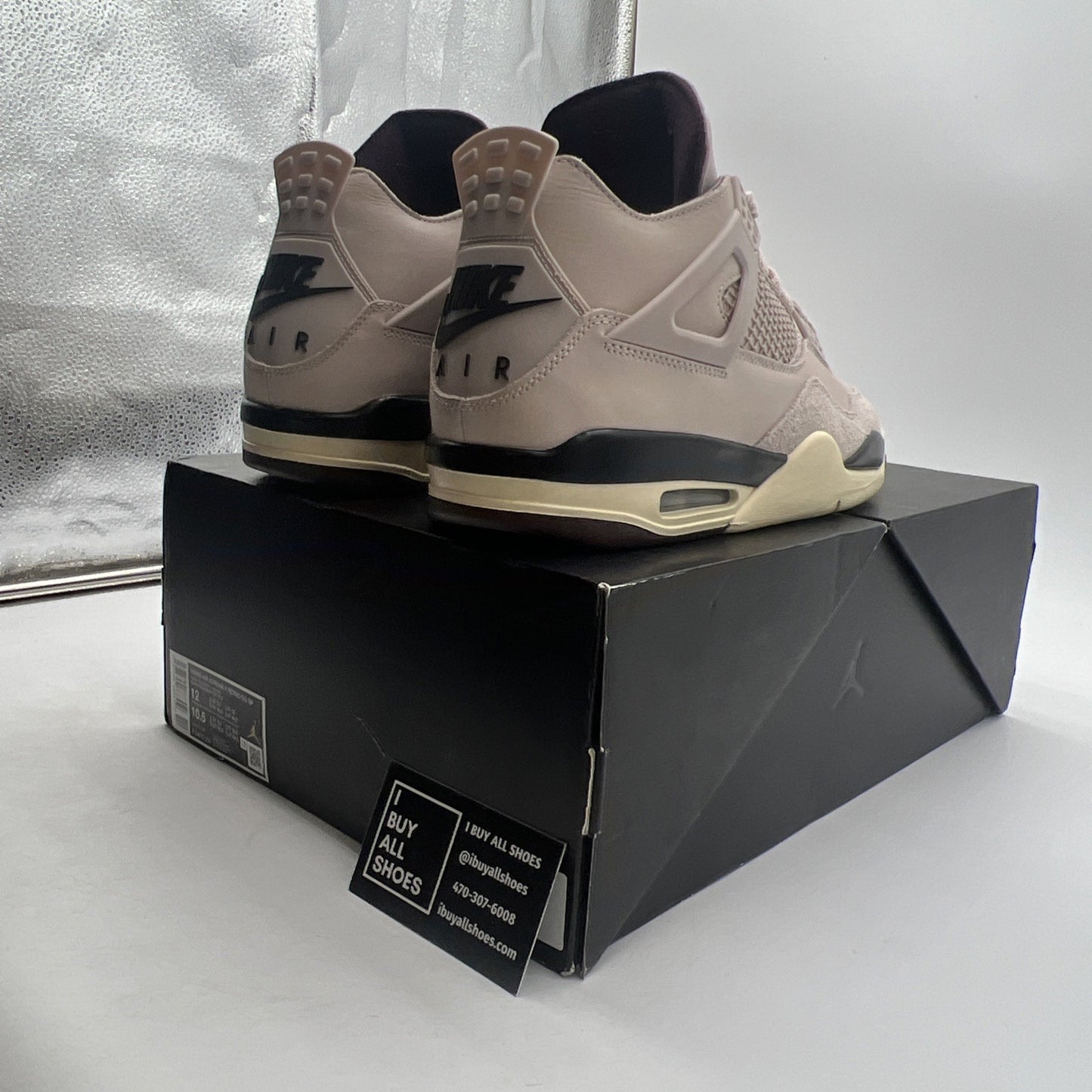 Size 12 - A Ma Maniére x Air Jordan 4 Retro While You Were Sleeping W FZ4810-200