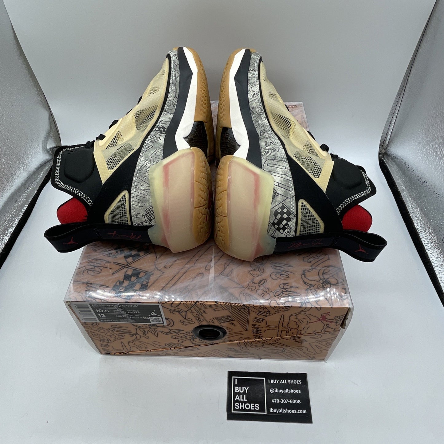 Size 10.5 - Jayson Tatum x Air Jordan 37 Tattoo (DZ0812-200)