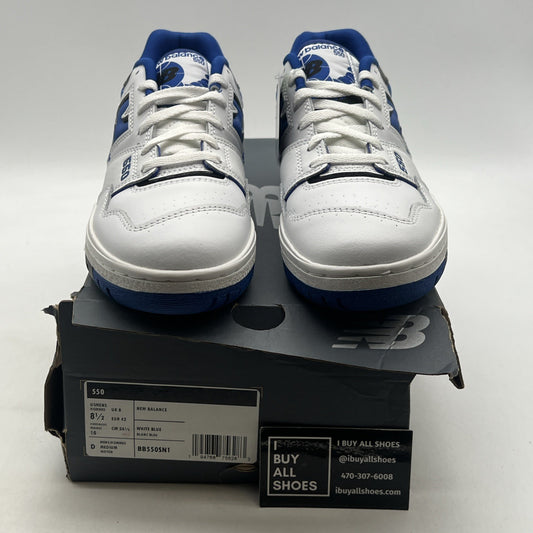 Size 8.5 - New Balance 550 White Team Royal (BB550SN1)