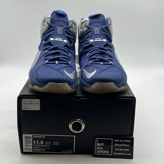 Size 11.5 - Nike LeBron 12 What If? (685593-410)