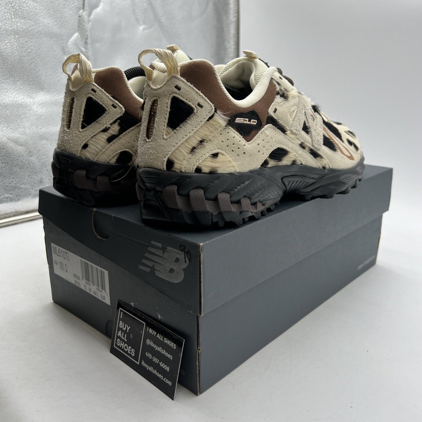 Size 10.5 - New Balance 610v1 Cow Print (ML610TI)