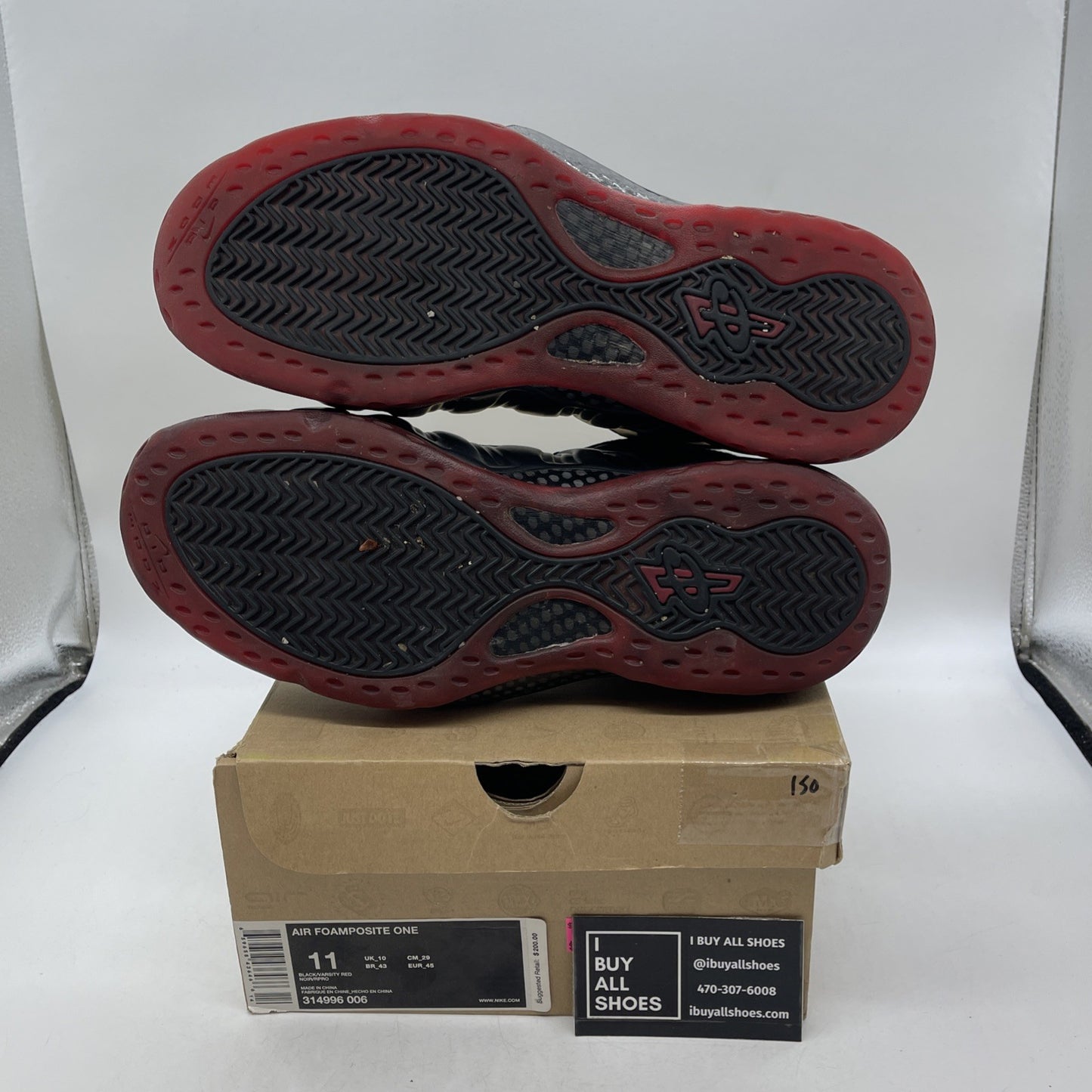 Size 11 - Nike Air Foamposite One 2010 Cough Drop (314996-006)