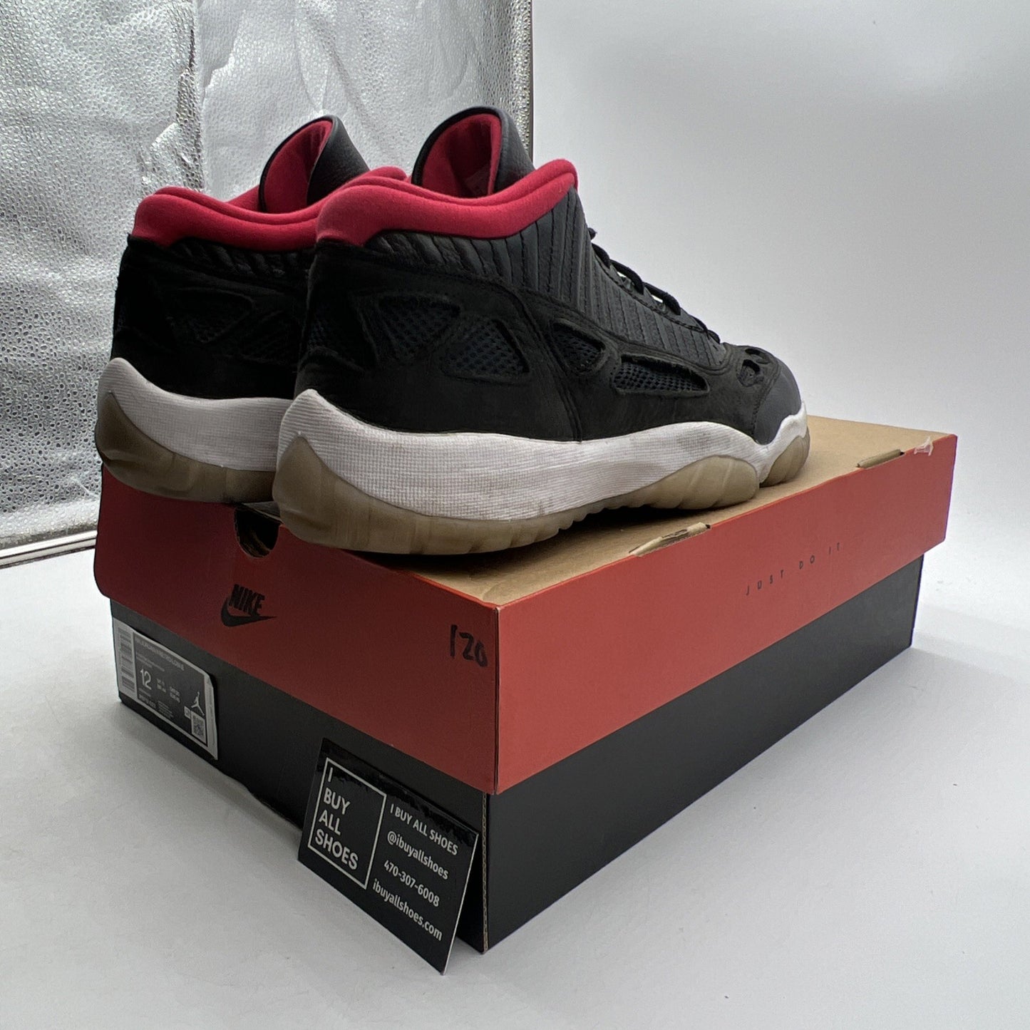 Size 12 - Air Jordan 11 Retro IE 2021 Low Bred (919712-023)