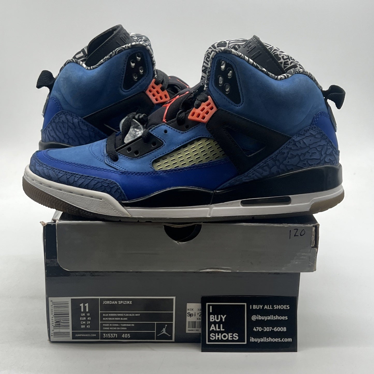 Size 11 - Jordan Spizike New York Knicks (315371–405)