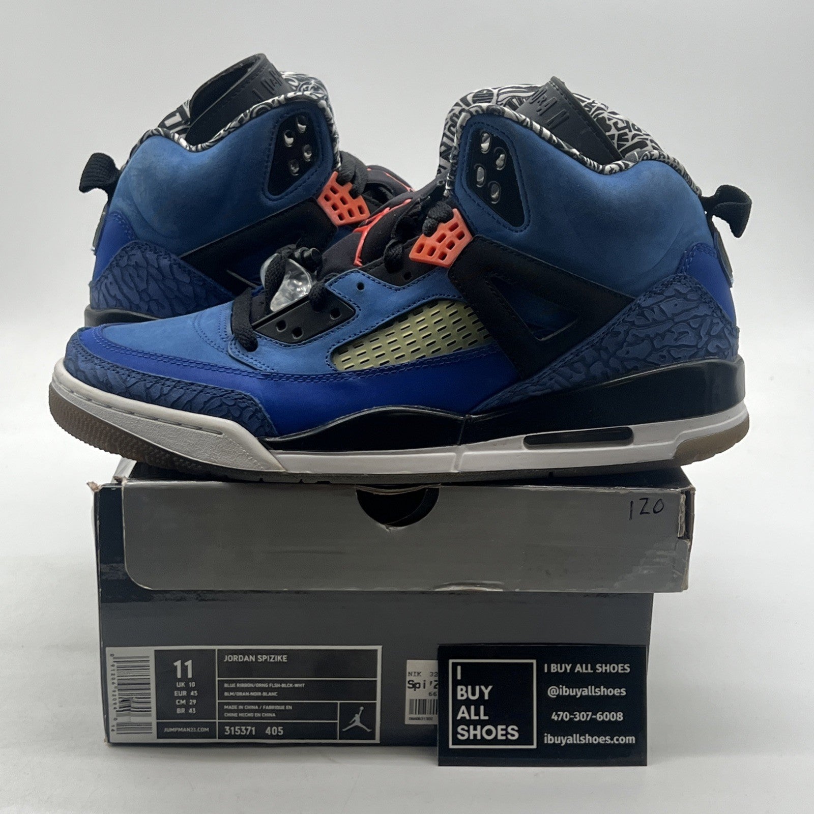 Size 11 - Jordan Spizike New York Knicks (315371–405)