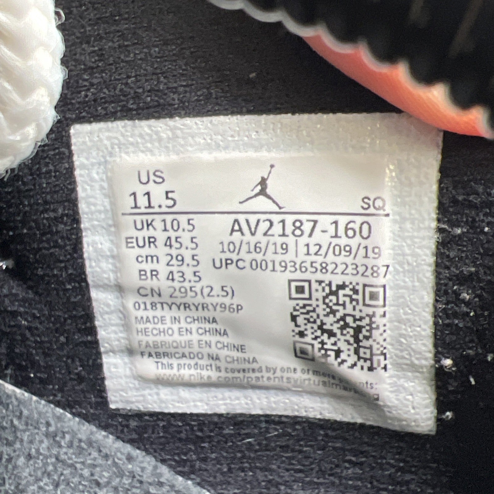 Size 11.5 - Air Jordan 11 Retro Low Concord-Bred (AV2187-160)