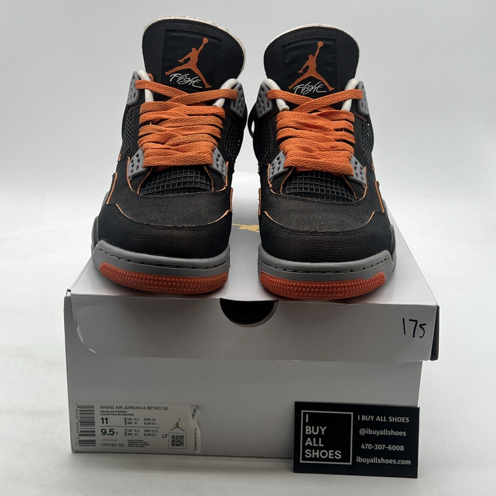 Size 11 - Air Jordan 4 Retro Starfish W (CW7183-100)