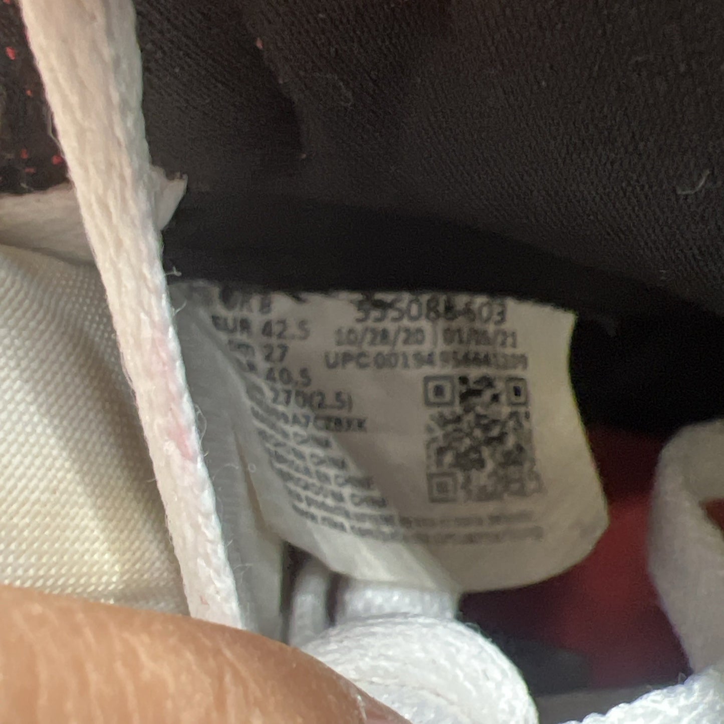 Size 9 - Air Jordan 1 Retro High OG Light Fusion Red 2021 (555088-603)