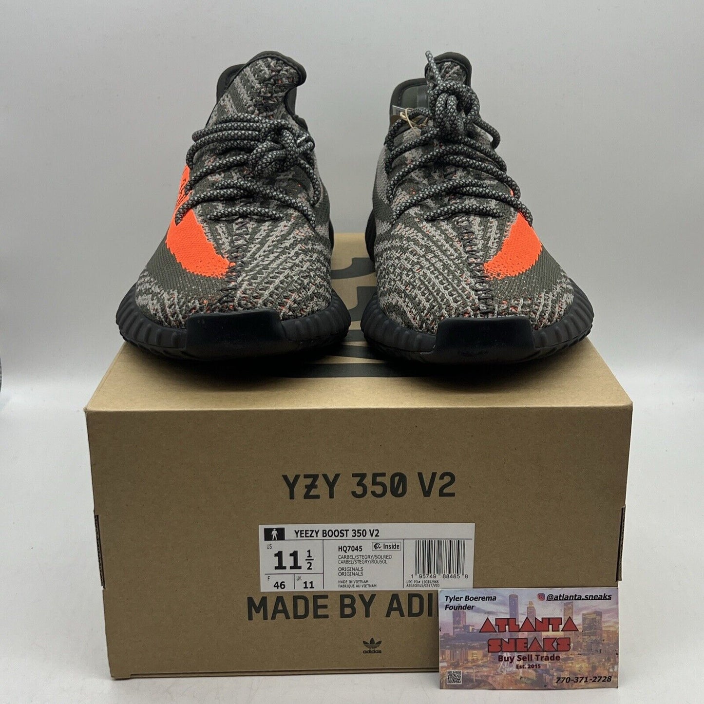 Size 11.5 - adidas Yeezy Boost 350 V2 Low Carbon Beluga