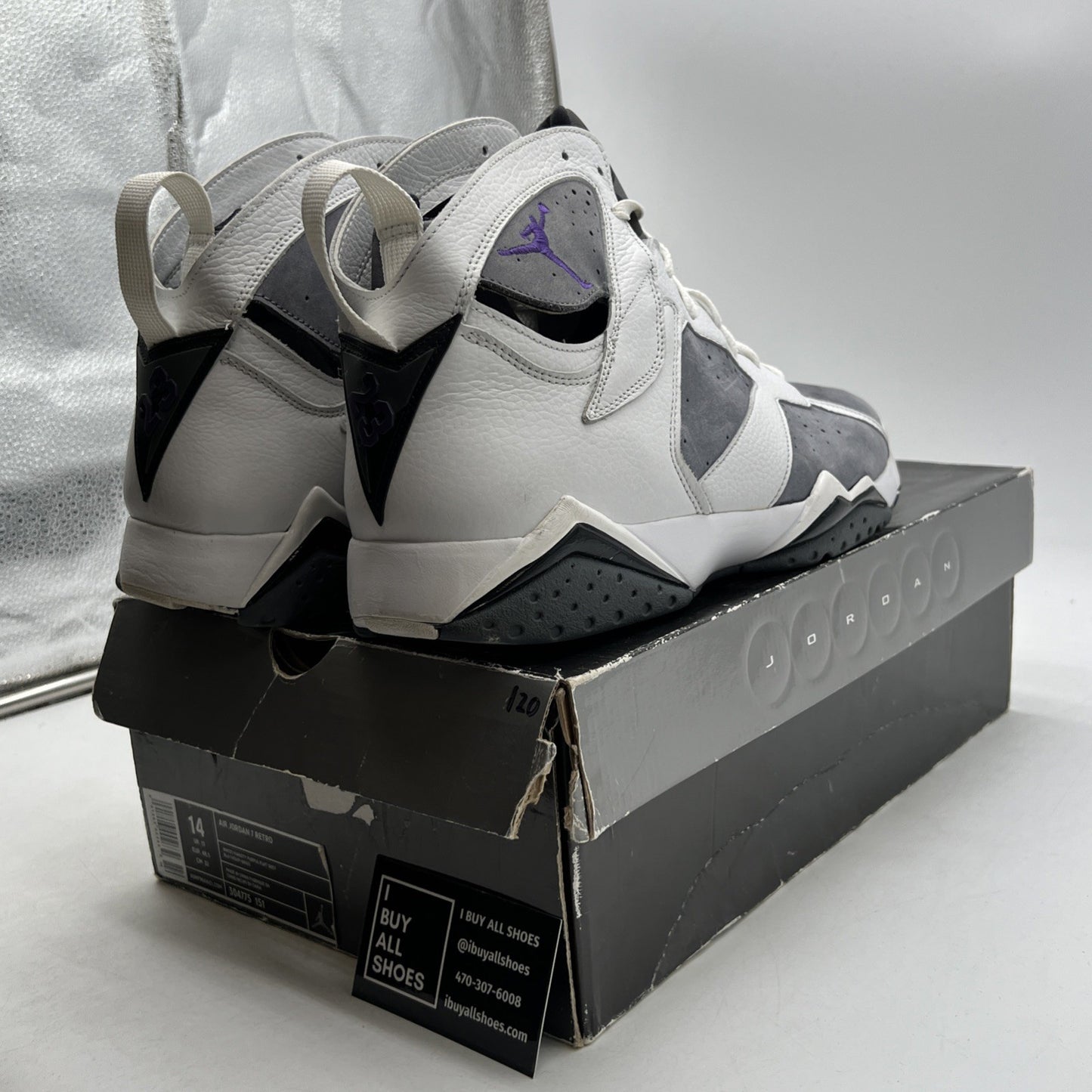 Size 14 - Air Jordan 7 Retro Flint (304775-151)
