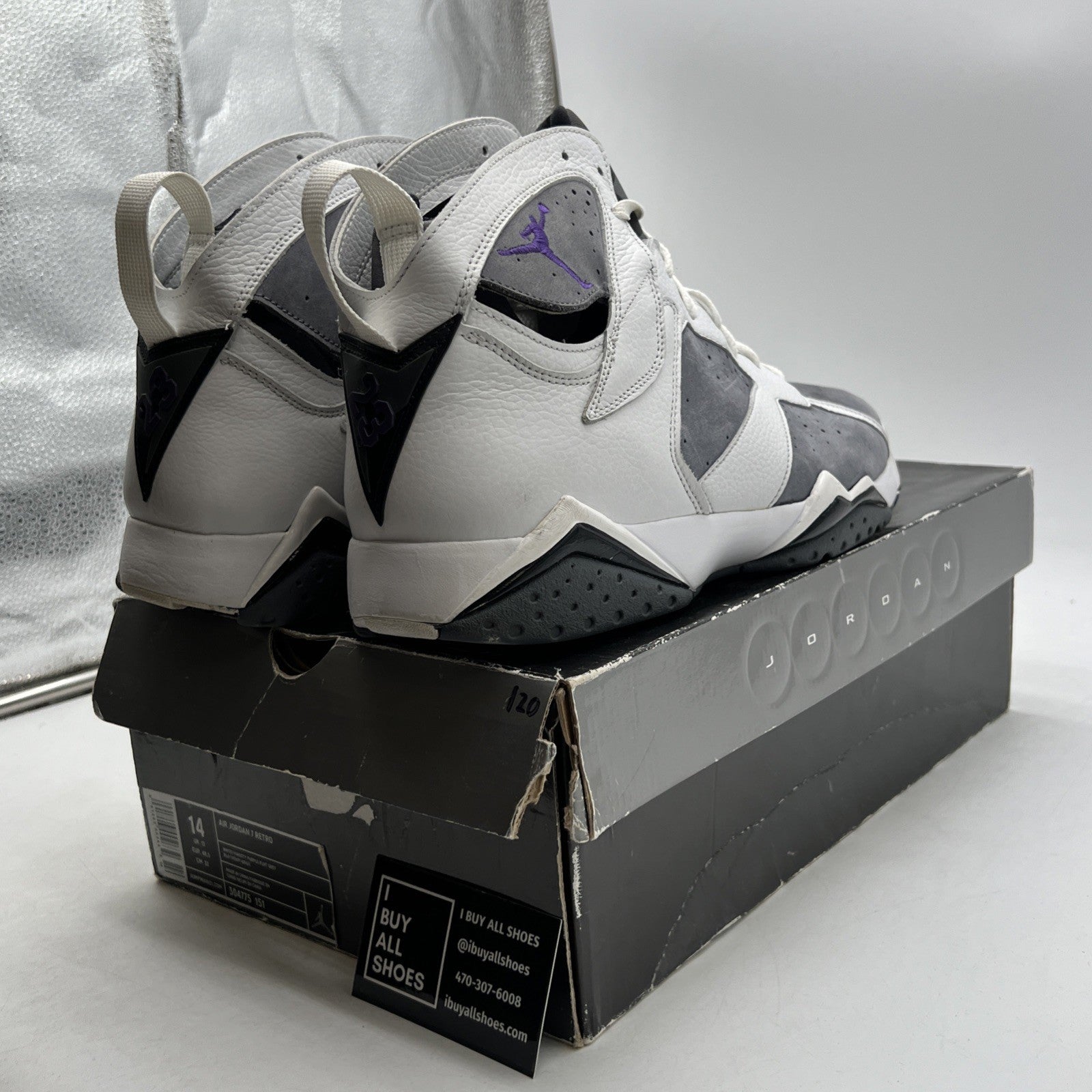 Size 14 - Air Jordan 7 Retro Flint (304775-151)