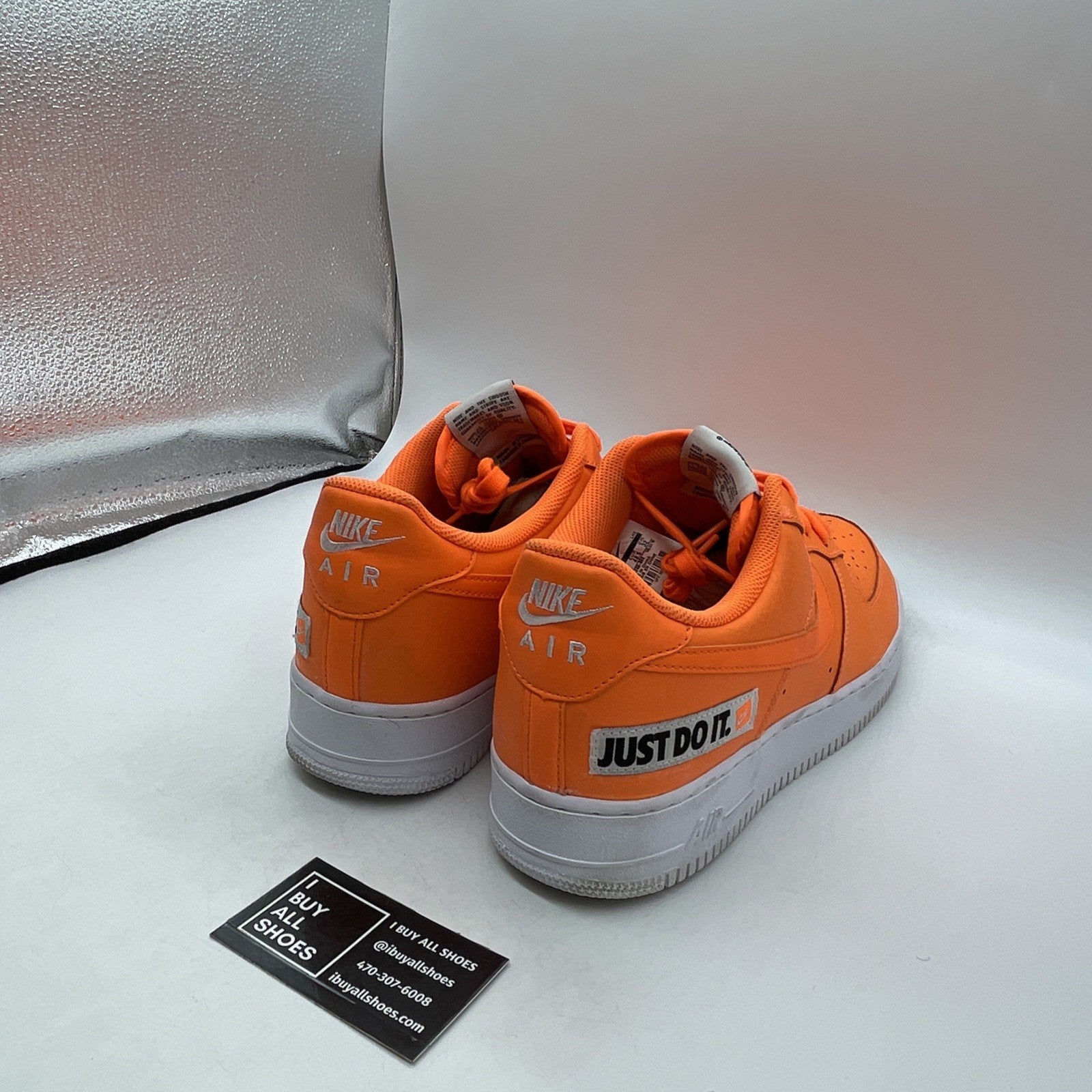 Size 14 - Nike Air Force 1 Low Total Orange (BQ5360-800)