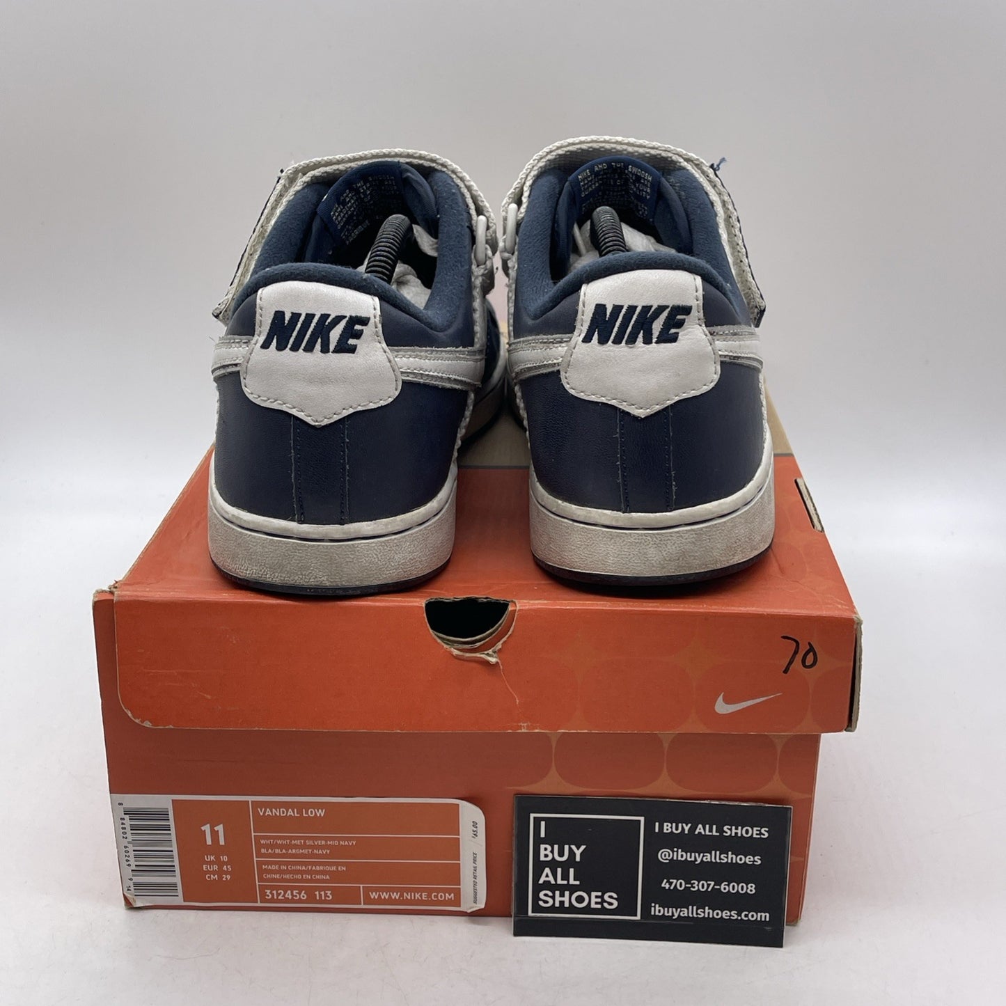Size 11 - Nike Vandal Low Rens (312456-141)