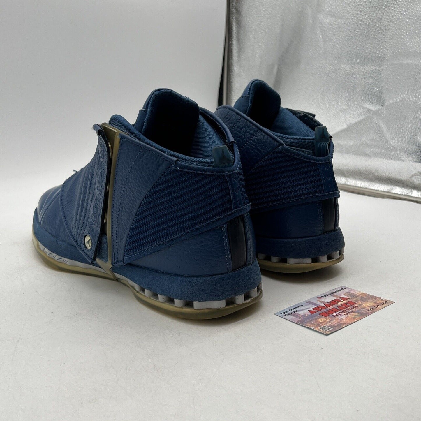 Size 12 - Trophy Room x Air Jordan 16 Retro French Blue Leather (854255-416)