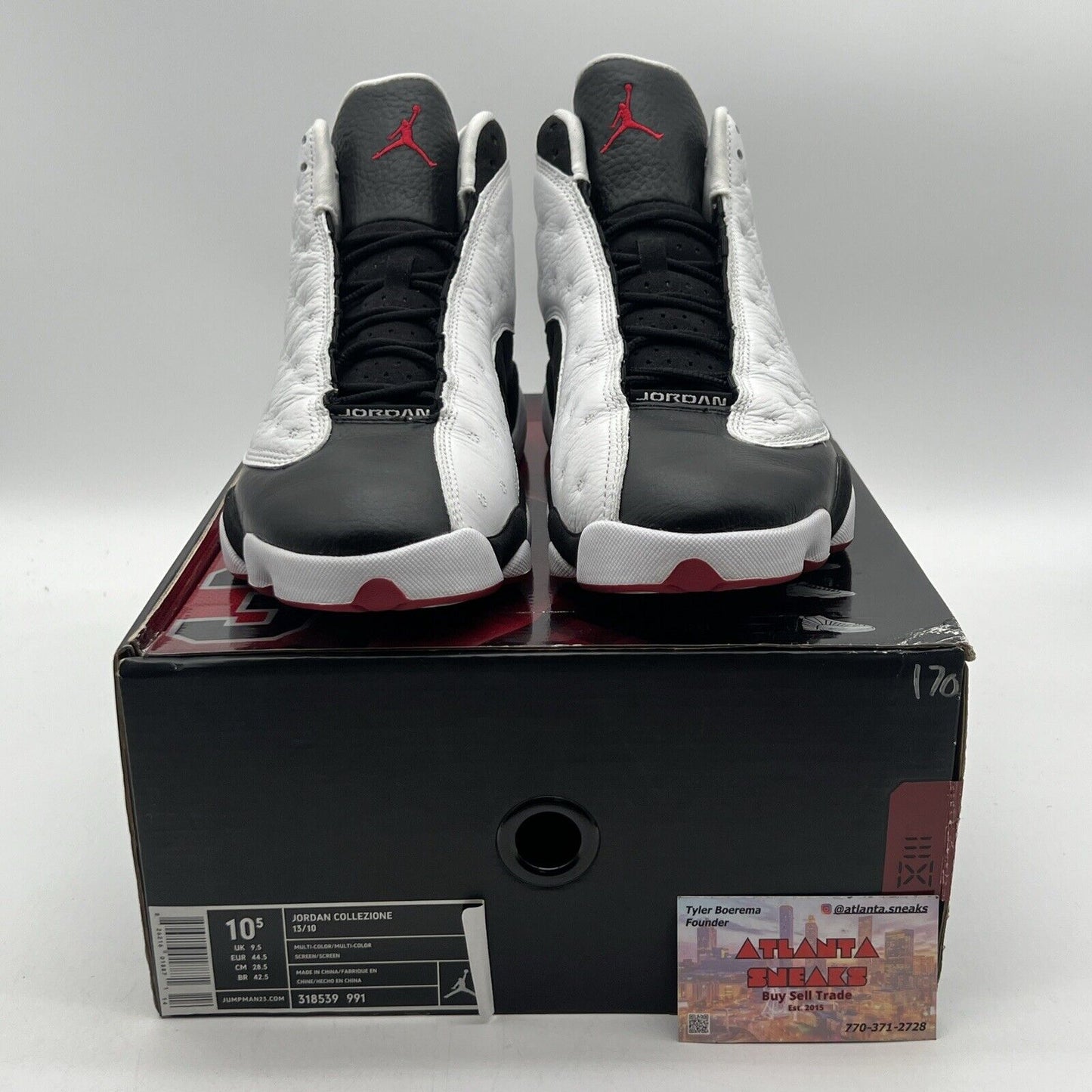 Size 10.5 - Air Jordan 13 Retro 2008 He Got Game Countdown Pack (309259-104)