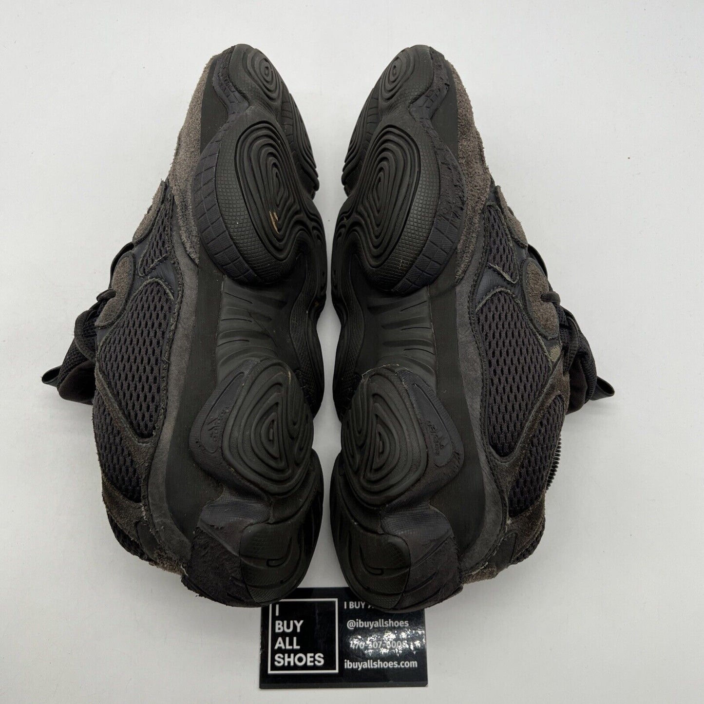 Size 9.5 - adidas Yeezy 500 Low Utility Black (F36640)