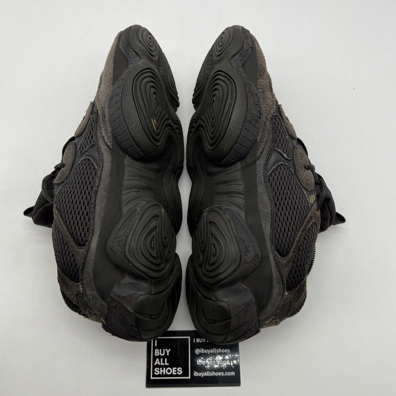 Size 9.5 - adidas Yeezy 500 Low Utility Black (F36640)