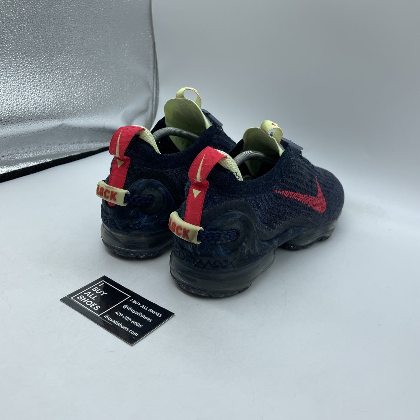 Size 11 - Nike Air VaporMax 2020 Flyknit Obsidian Siren Red (CW1765-400)