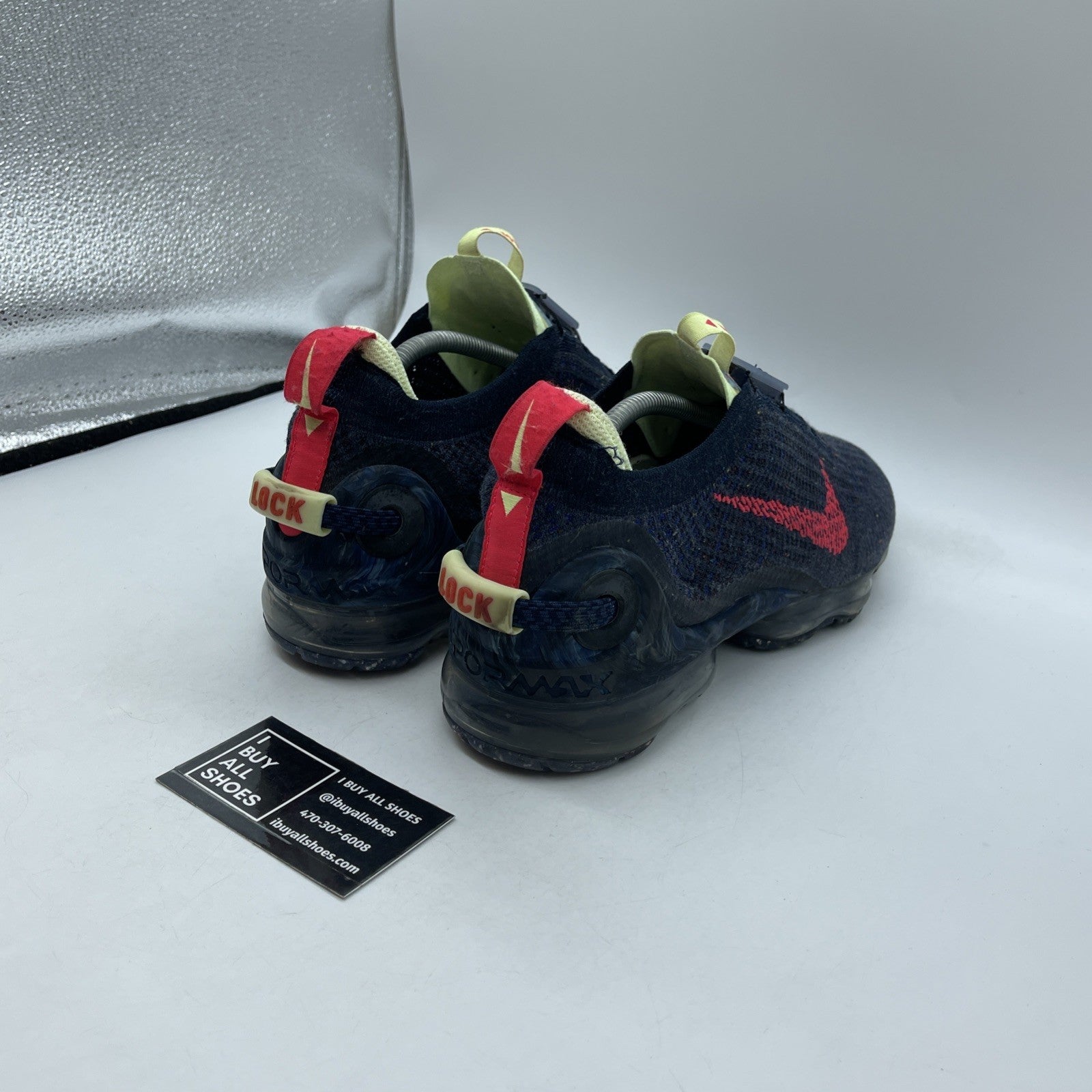 Size 11 - Nike Air VaporMax 2020 Flyknit Obsidian Siren Red (CW1765-400)