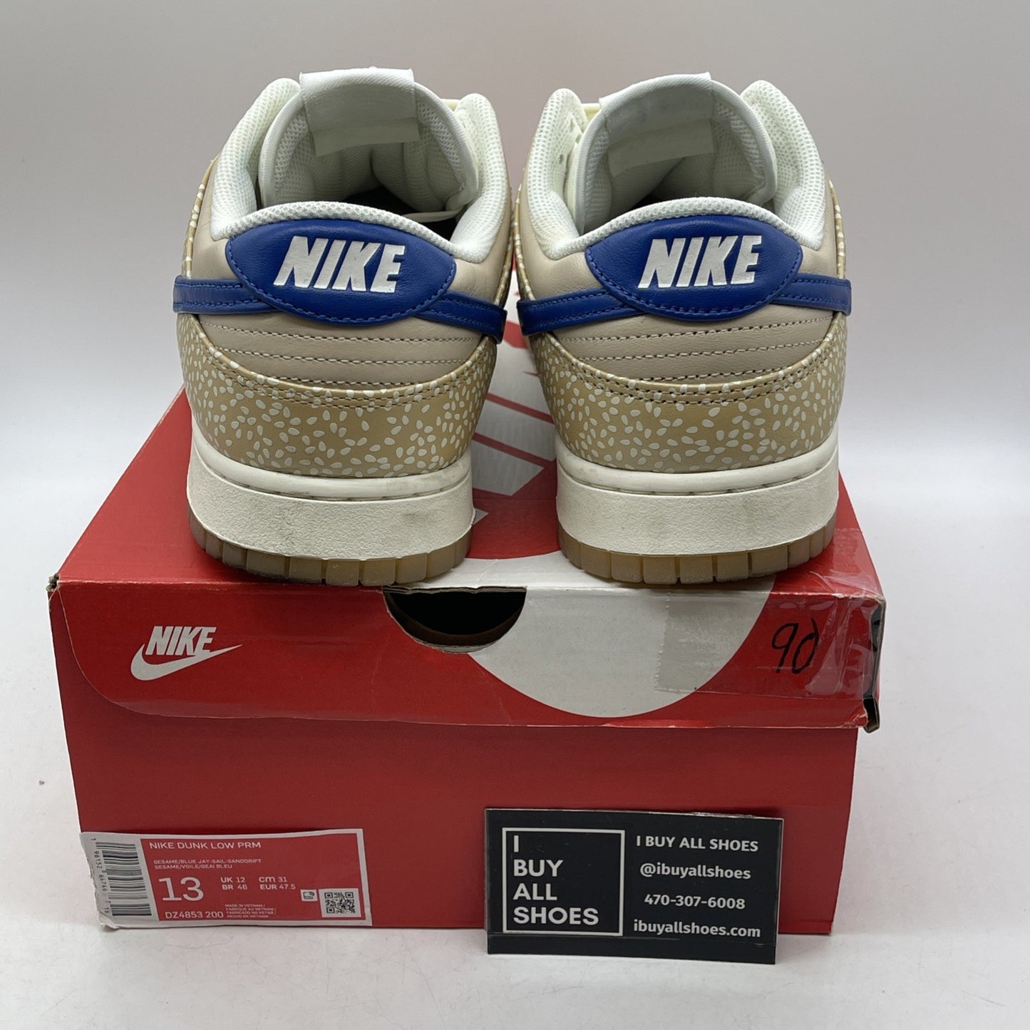 Size 13 - Nike Dunk Low Premium Montreal Bagel Sesame (DZ4853-200)