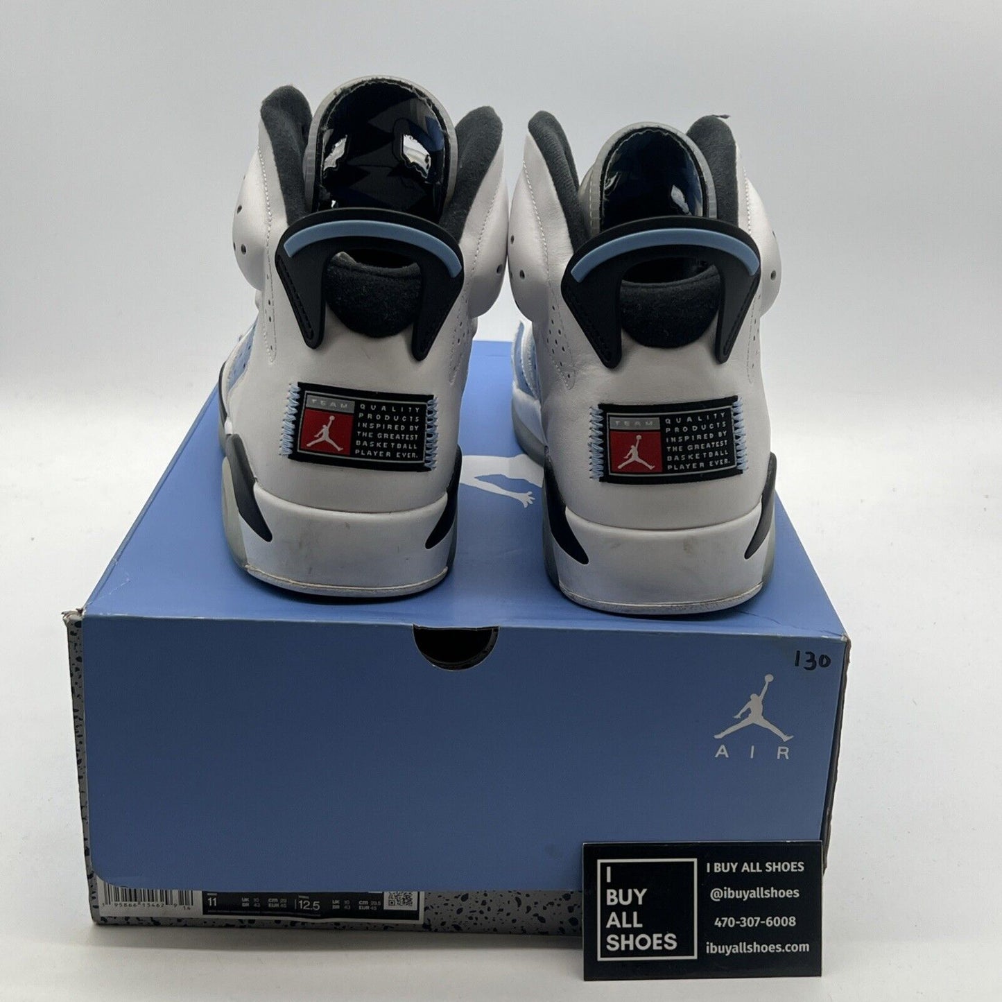 Size 11 - Air Jordan 6 Retro Mid UNC Home (CT8529-410)