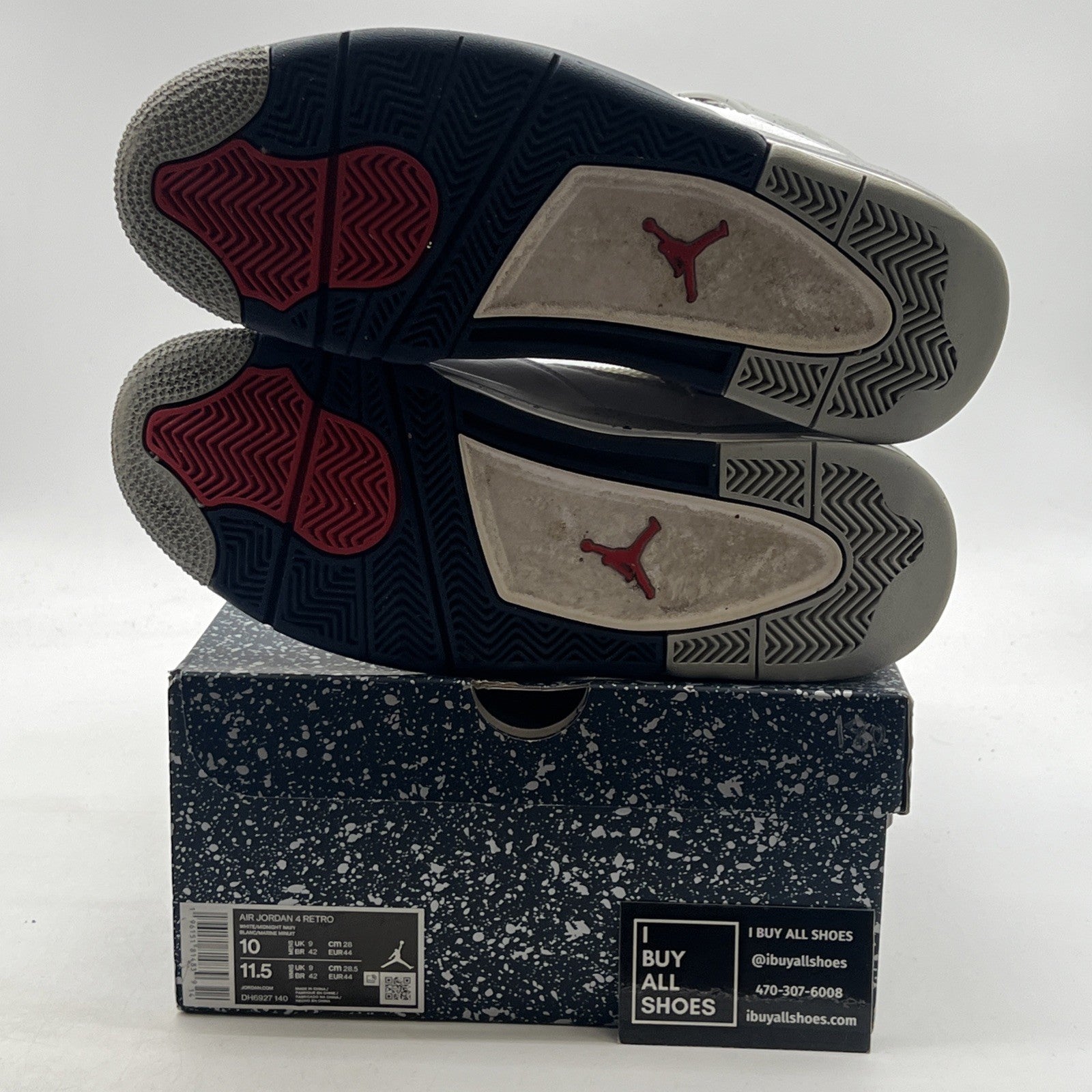 Size 10 - Air Jordan 4 Retro Mid Midnight Navy (DH6927-140)