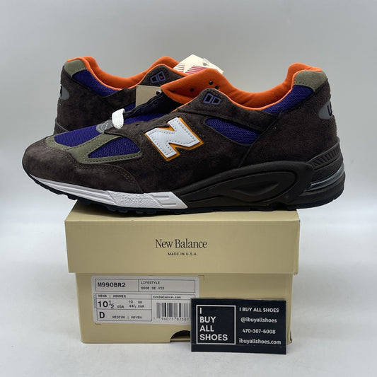 Size 10.5 - New Balance Teddy Santis x 990v2 Made in USA Brown Purple