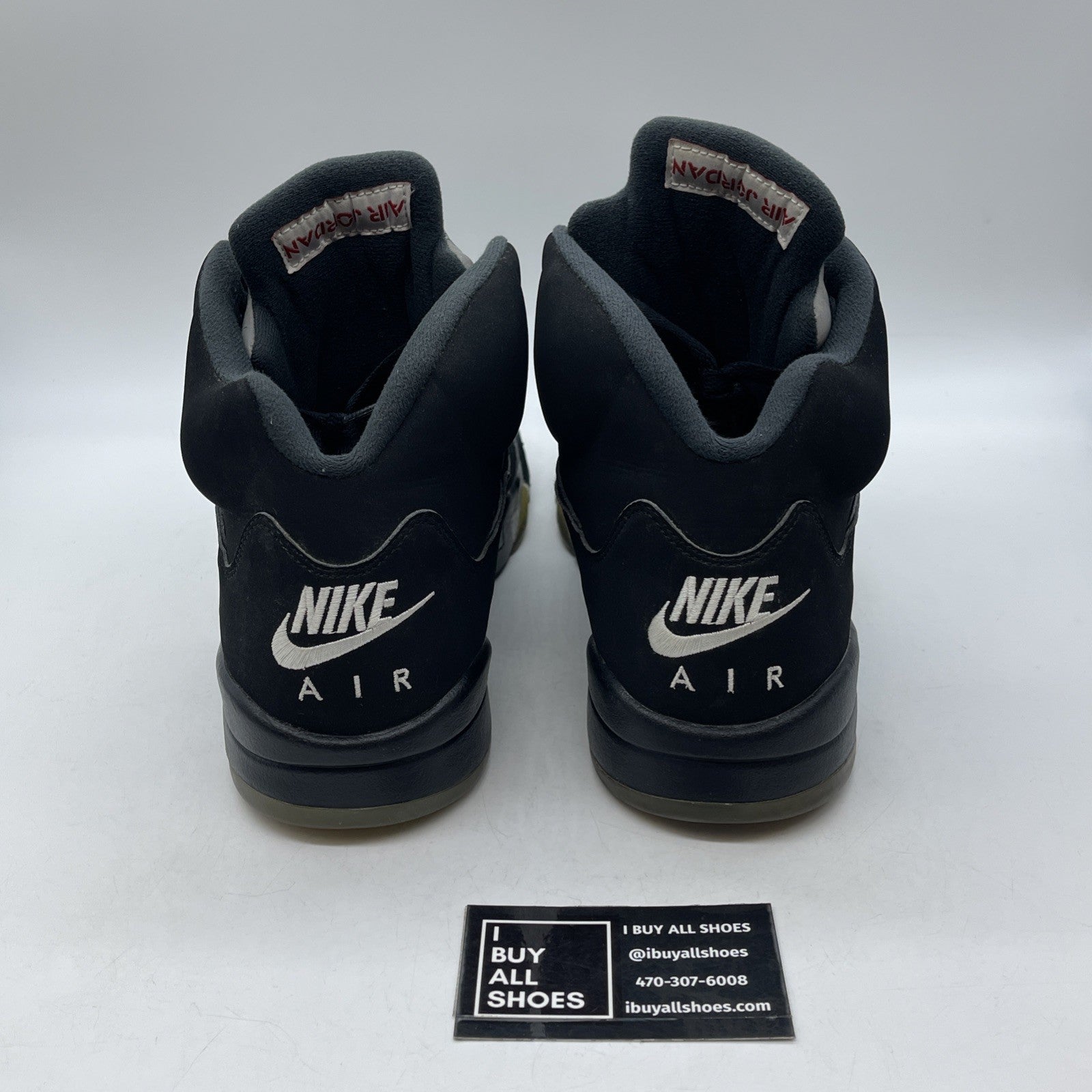 Size 12 - Jordan 5 OG Mid Metallic Silver Black (845035-003)