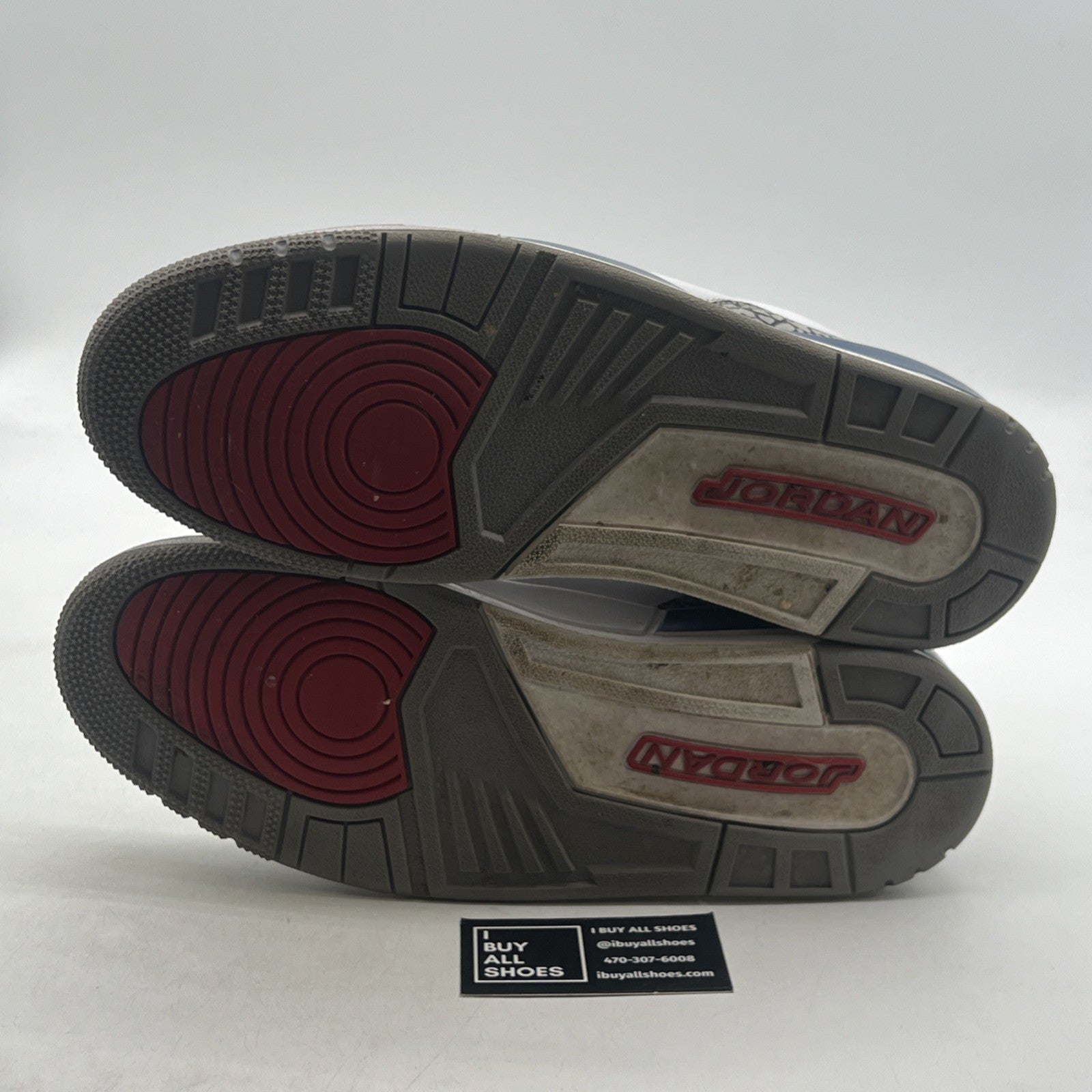 Size 14 - Air Jordan 3 Retro 2011 True Blue (136064-104)