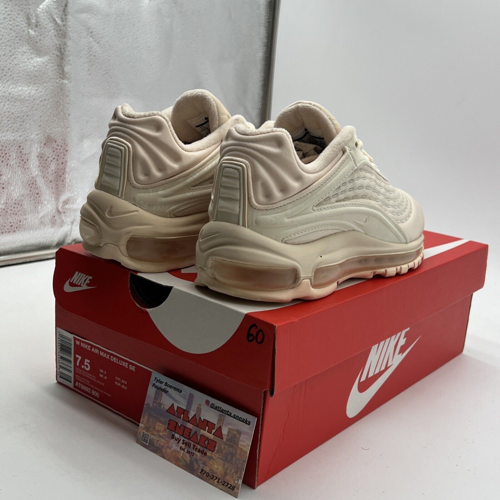 Size 7.5 - Nike Air Max Deluxe SE Arctic Orange W (AT8692-800)