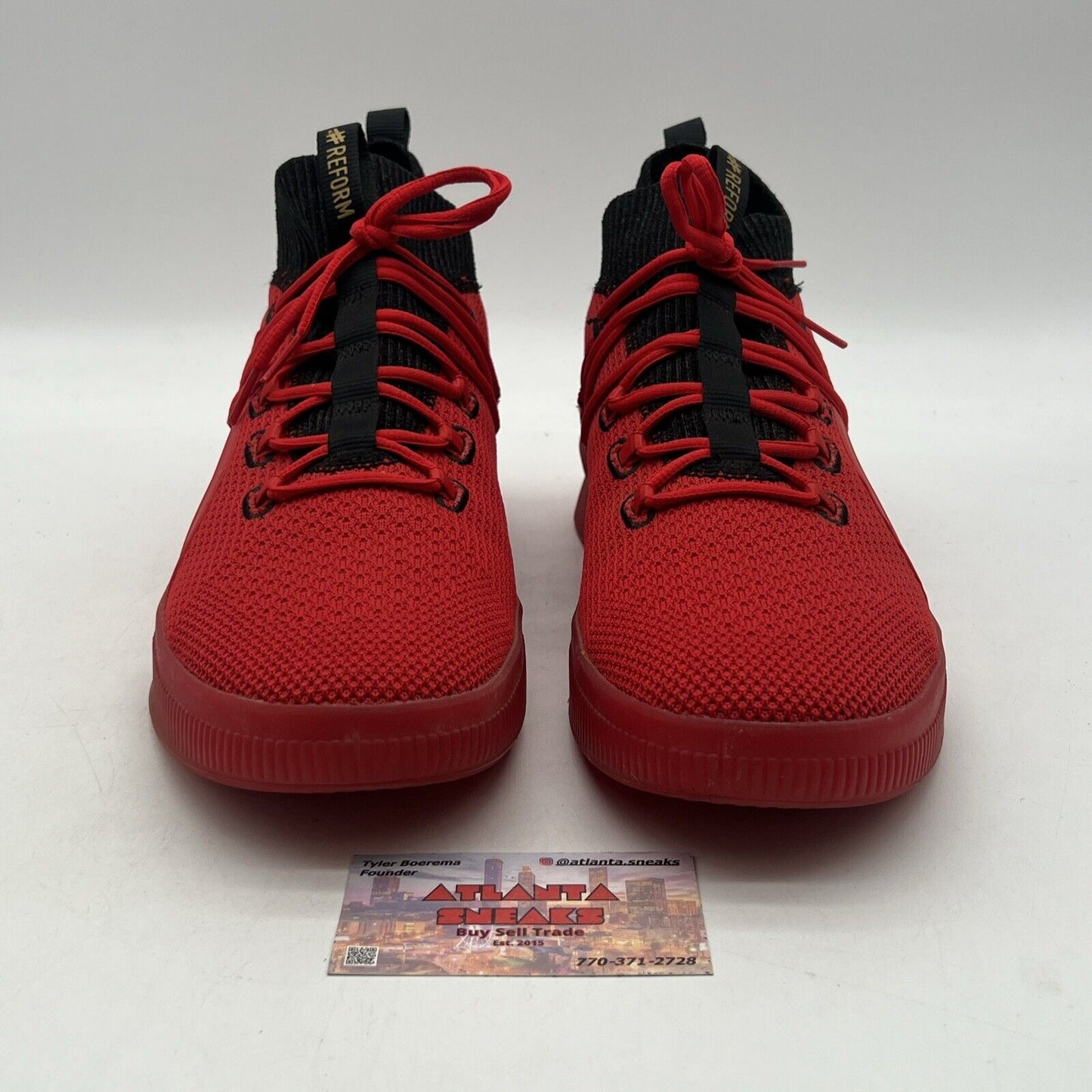 Size 11 - PUMA Clyde Court #REFORM Red Black (193461-01)
