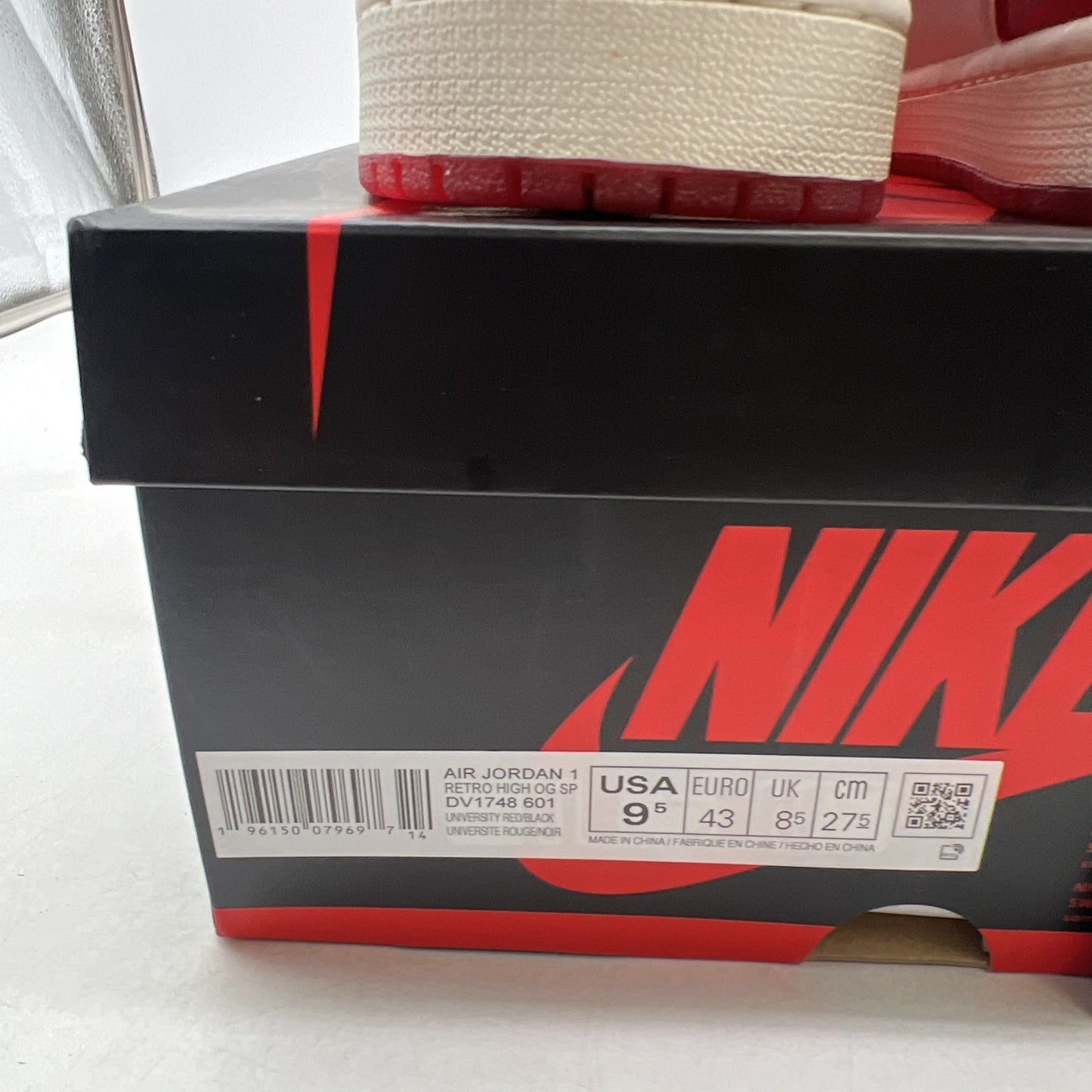 Size 9.5 - Air Jordan 1 Retro OG x Marvel High Next Chapter (DV1748-601)