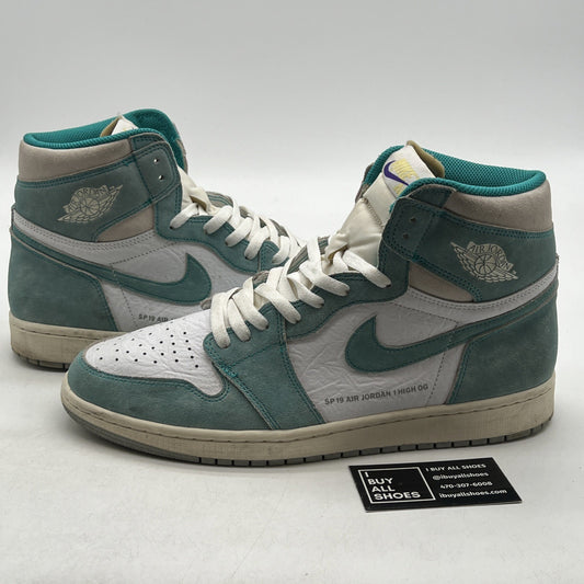 Size 13 - Air Jordan 1 Retro OG High Turbo Green (555088-311)