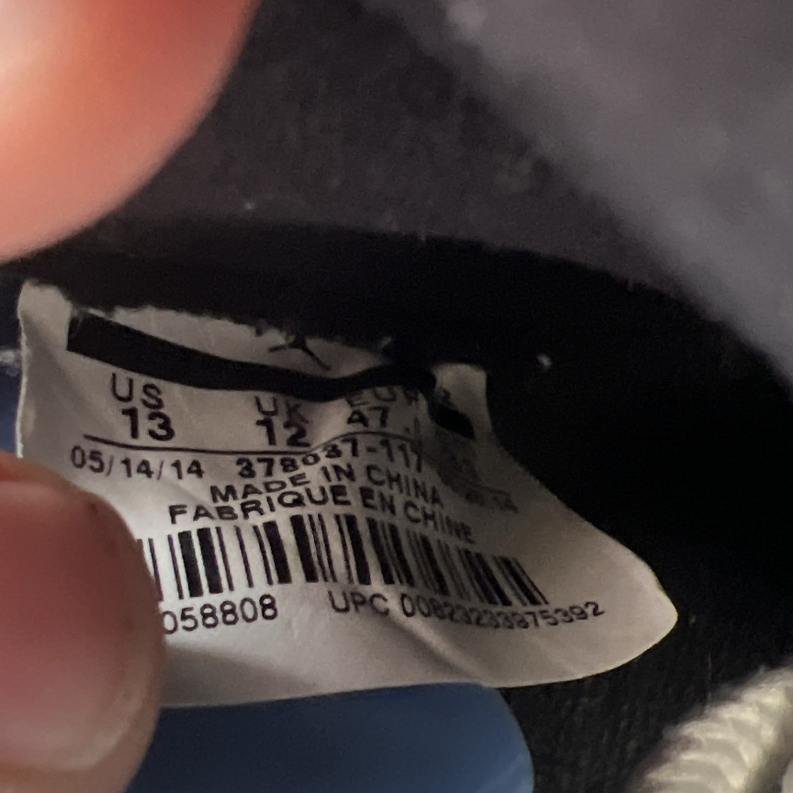 Size 13 - Air Jordan 11 Retro High Legend Blue (378037-117)