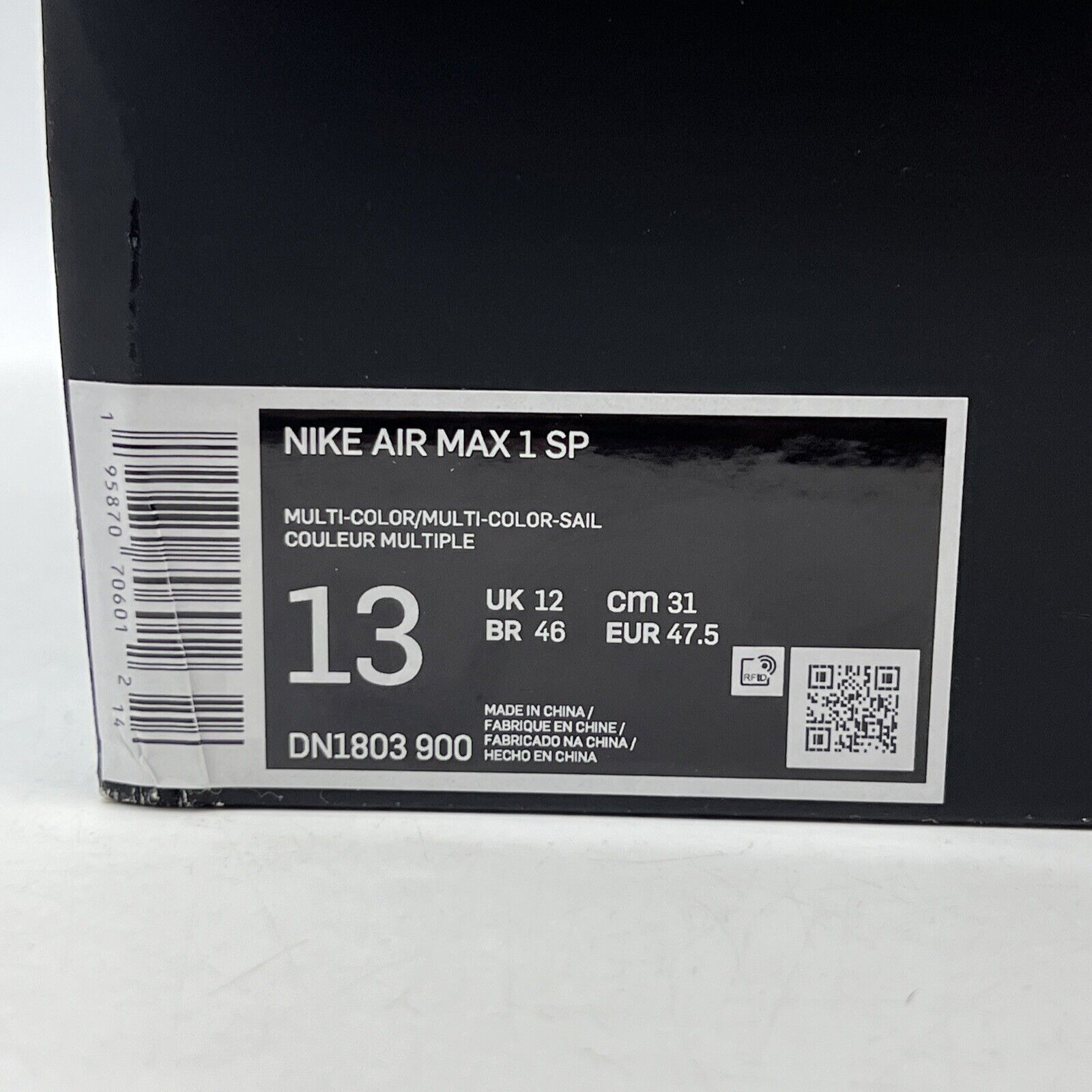 Size 13 - Nike Air Max 1 SP x Concepts Heavy 2022 Purple Red (DN1803-900)