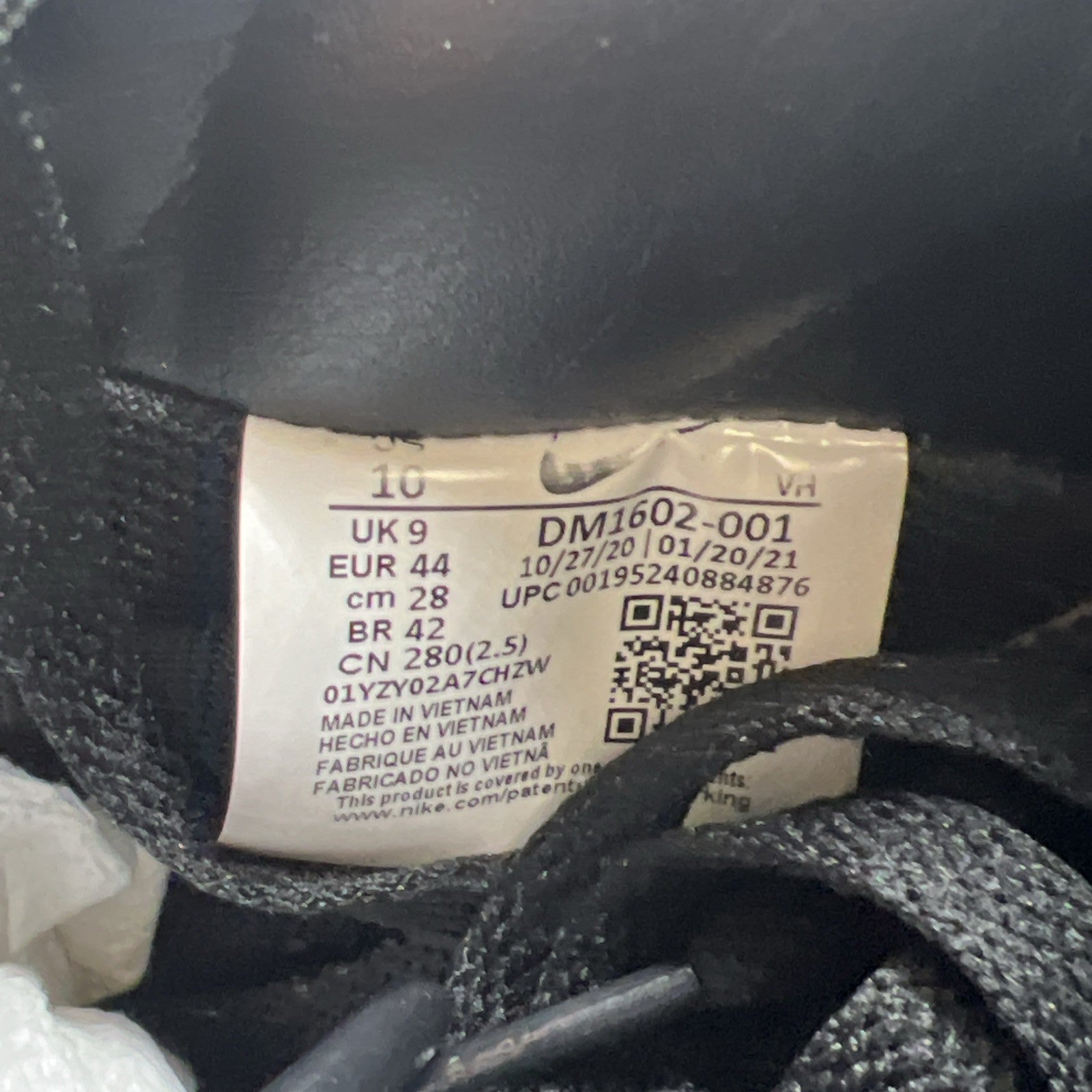 Size 10 - Off-White x Nike Dunk Low Lot 50 of 50 (DM1602-001)