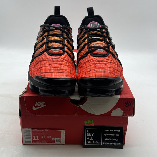 Size 11 - Nike Air VaporMax Plus Grid Sunset (924453-604)