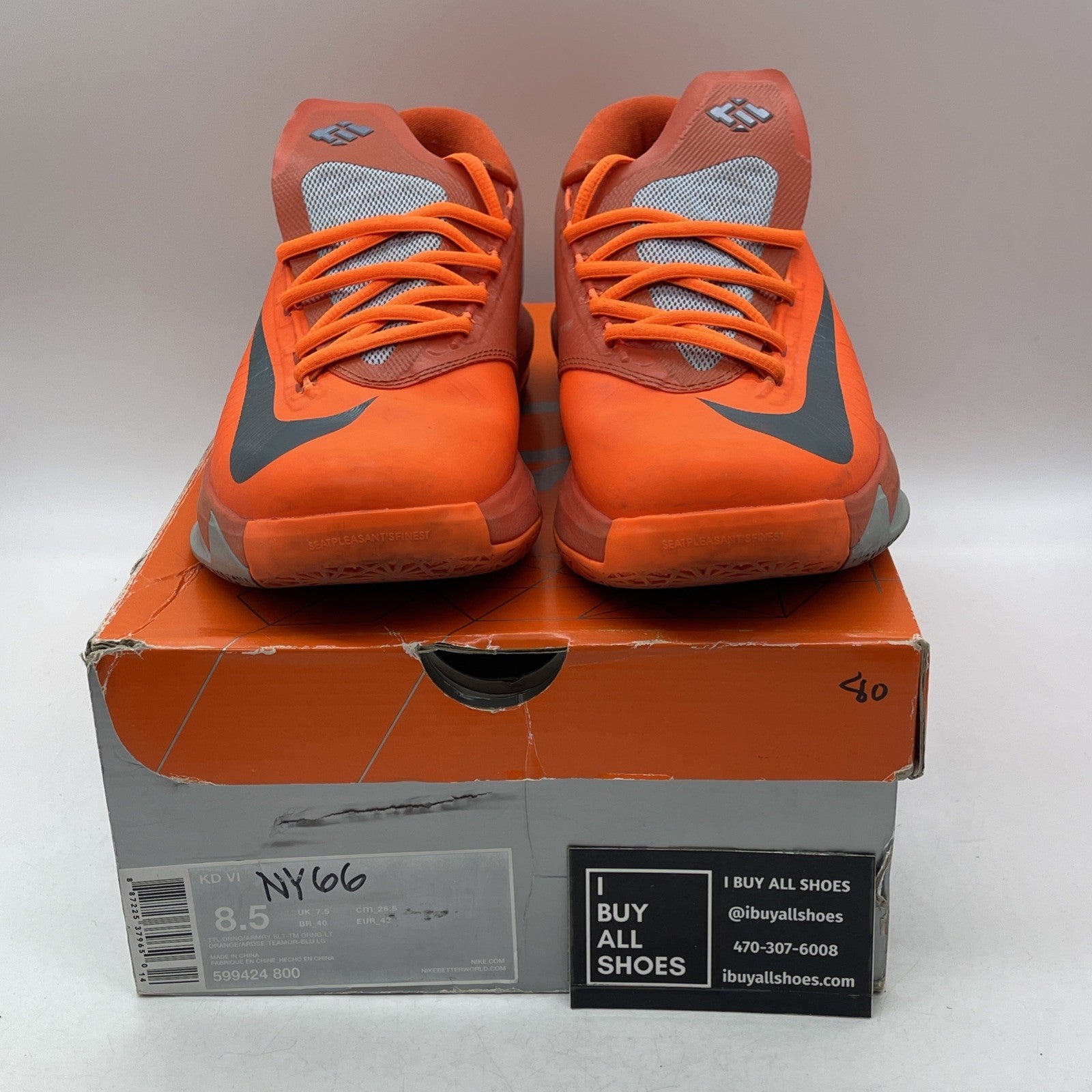 Size 8.5 - Nike KD 6 NYC 66 (599424-800)