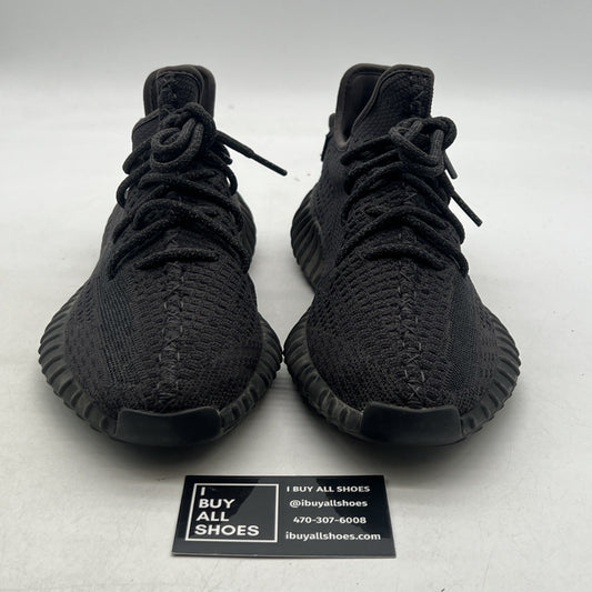 Size 9.5 - adidas Yeezy Boost 350 V2 Low Black Non-Reflective (FU9006)