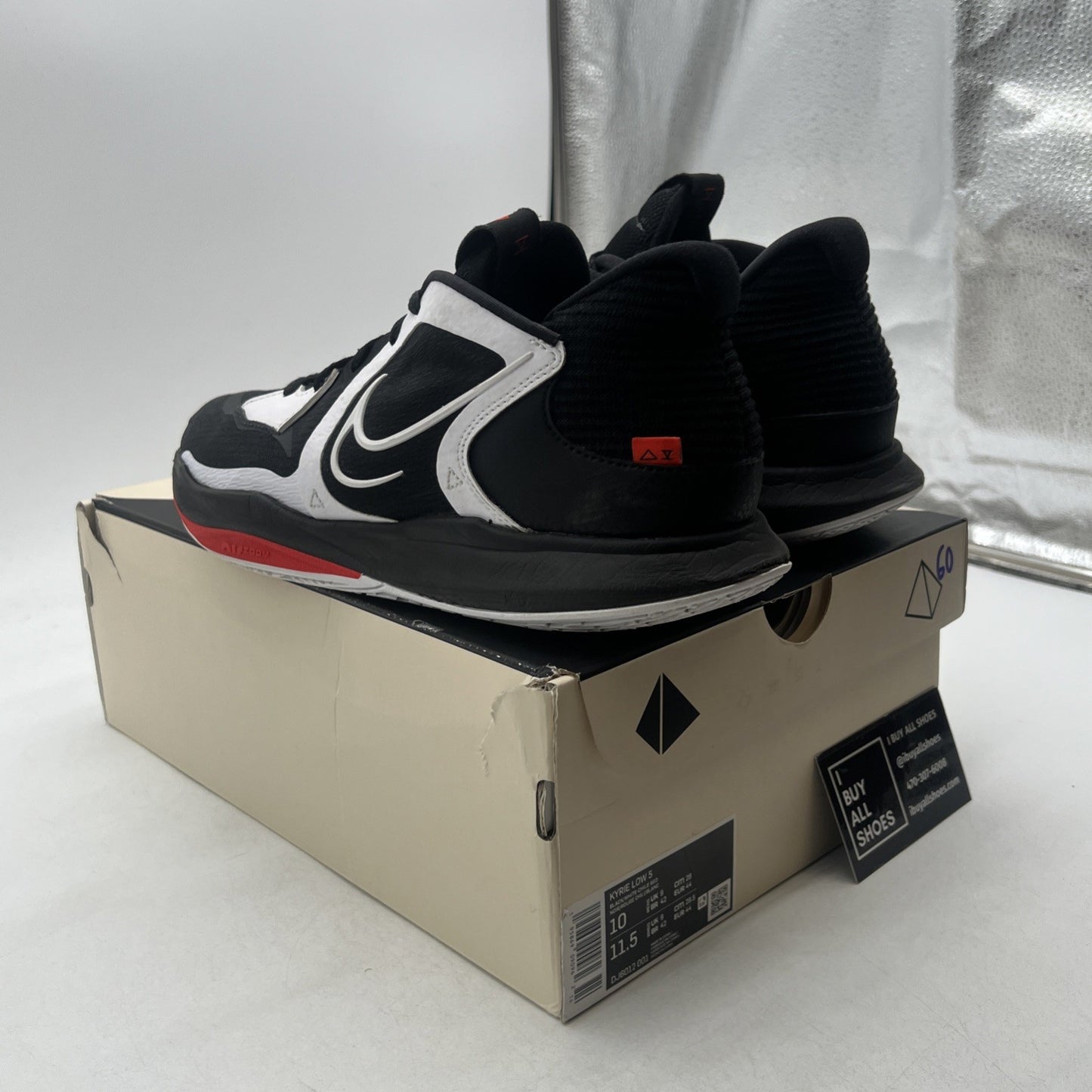 Size 10 - Nike Kyrie 5 Low Bred (DJ6012-001)