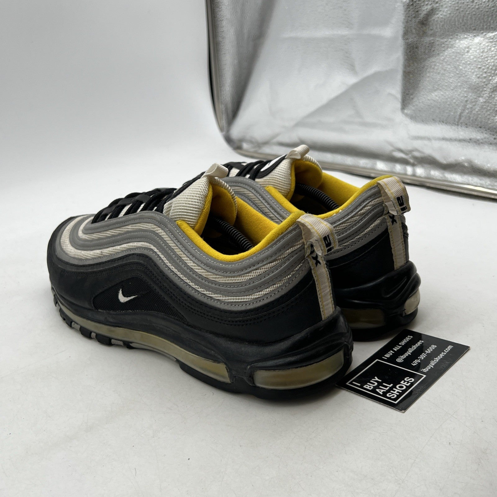 Size 13 - Nike Air Max 97 Steelers (921826-008)